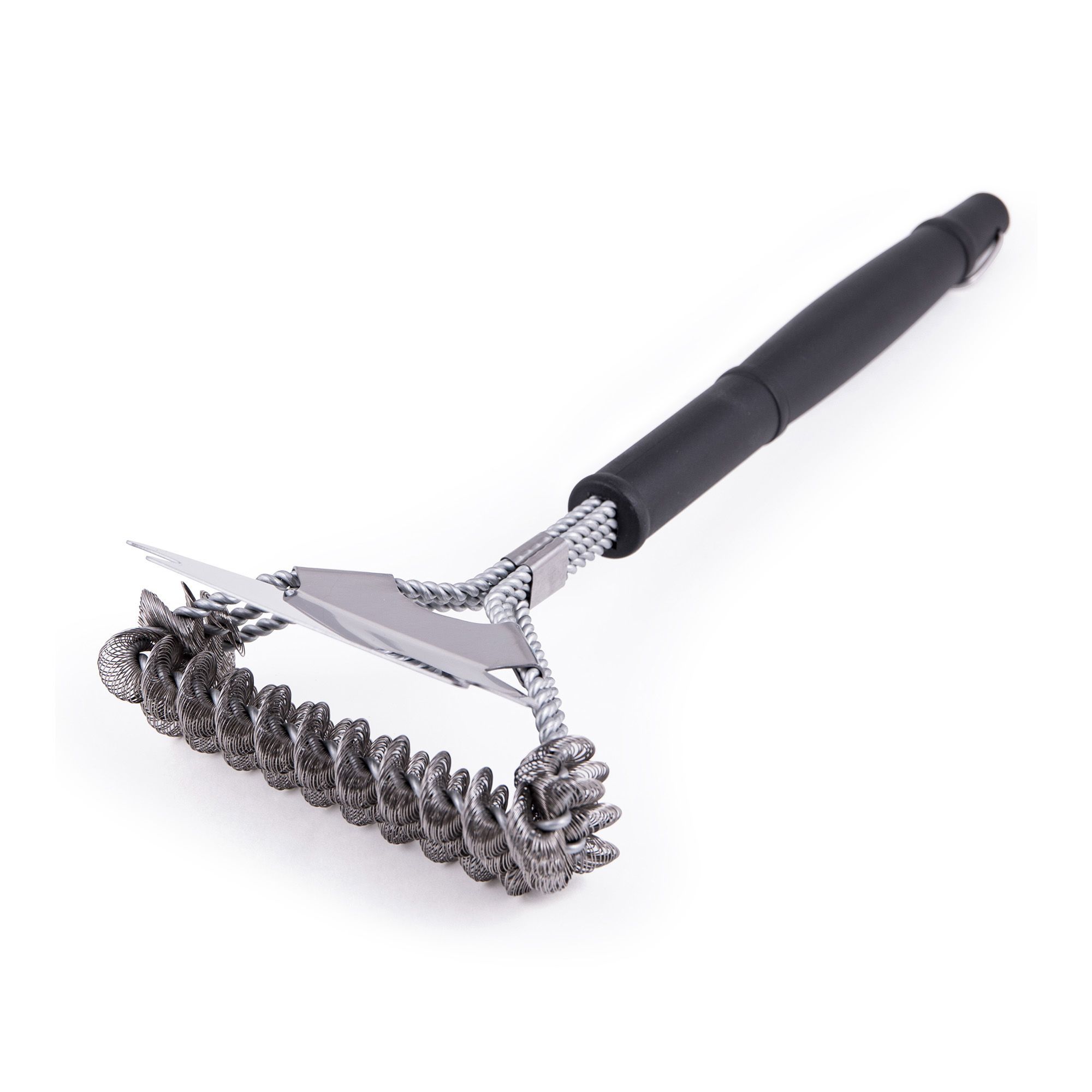 Brosse pour grille à tête large, 3 spirales