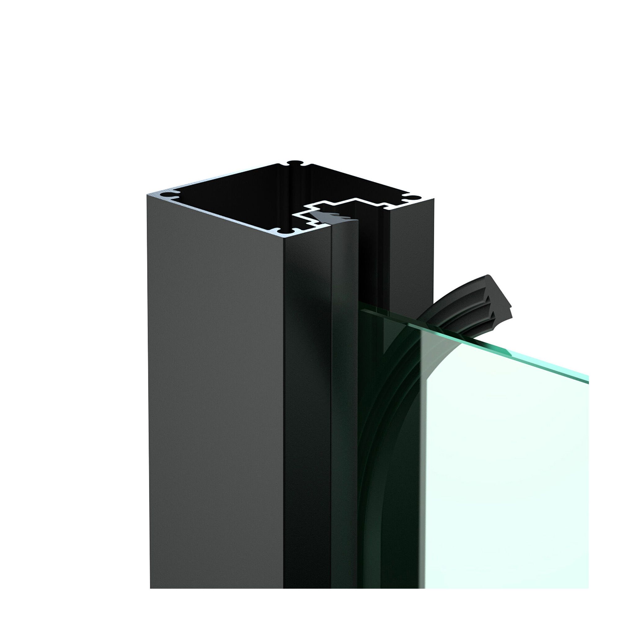 Kit pour rampe de verre