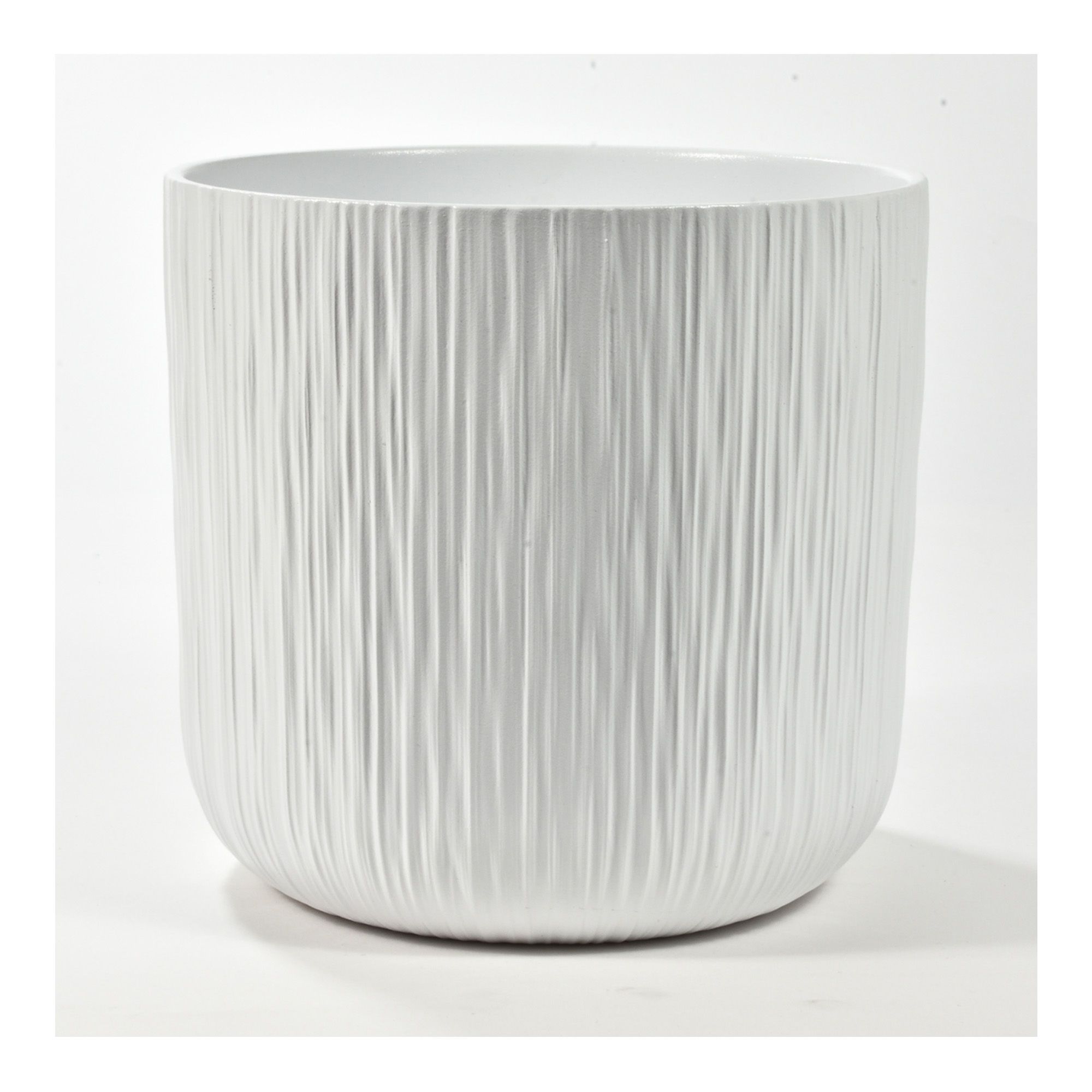 Cache-pot, blanc, 19 cm