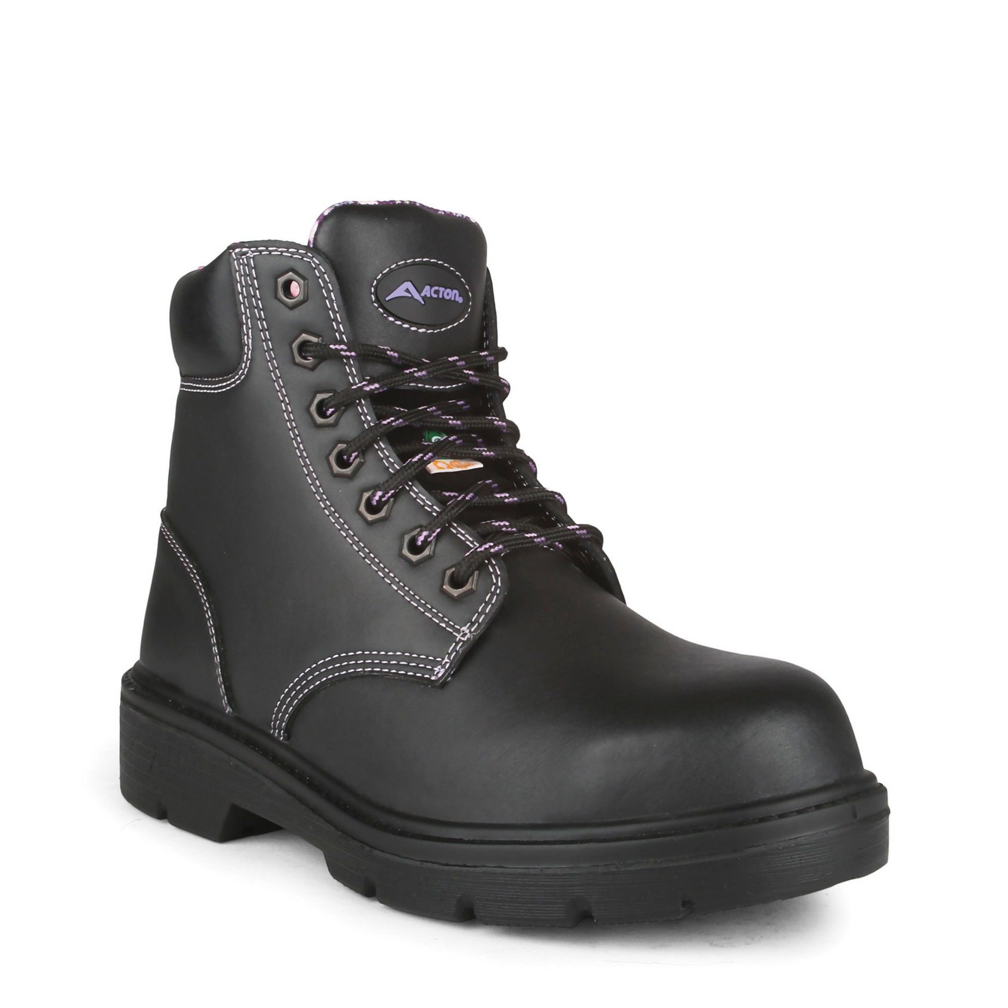Bottes de travail 5" en cuir pour femmes, Prolady, noir, grandeur 6