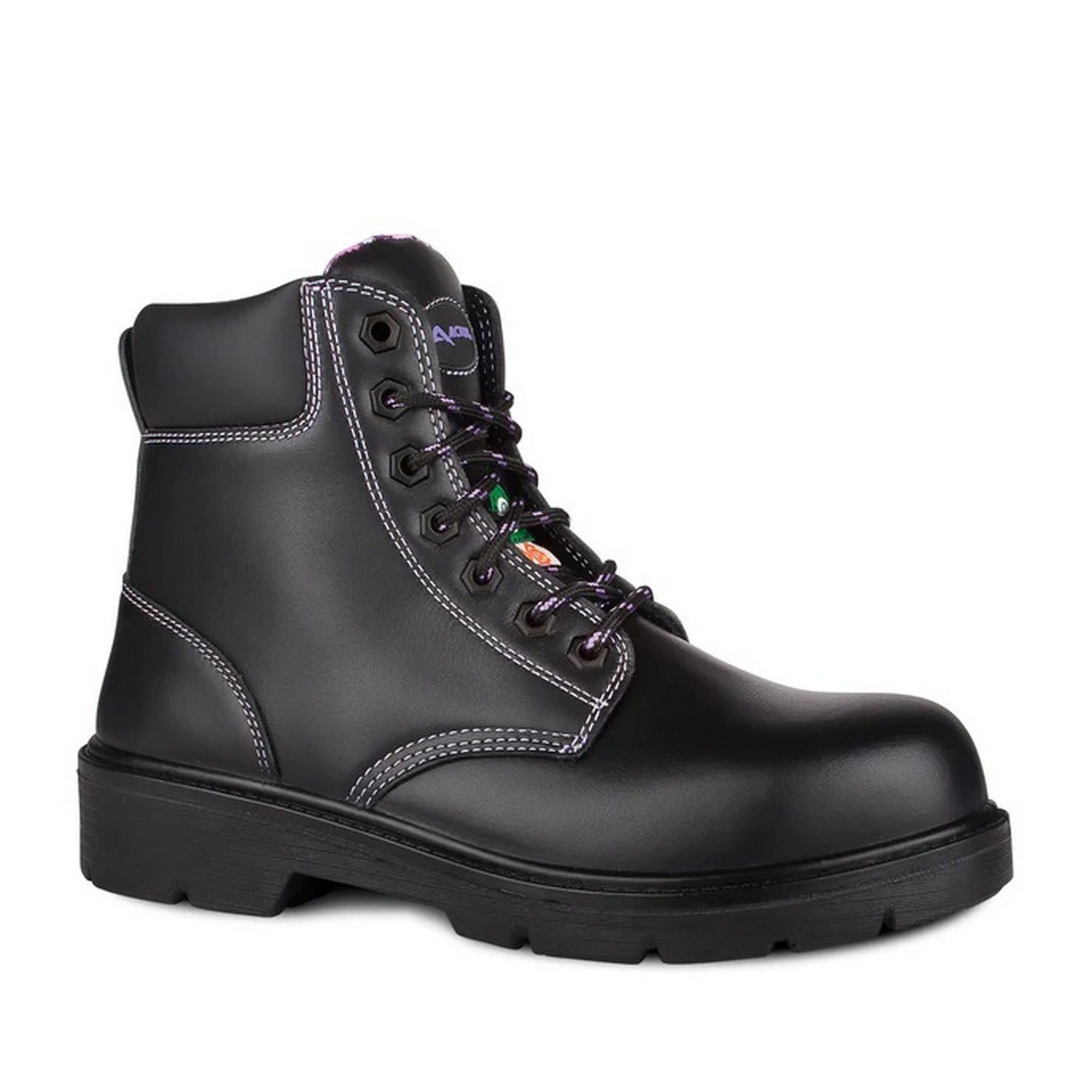 Bottes de travail 5" en cuir pour femmes, Prolady, noir, grandeur 9