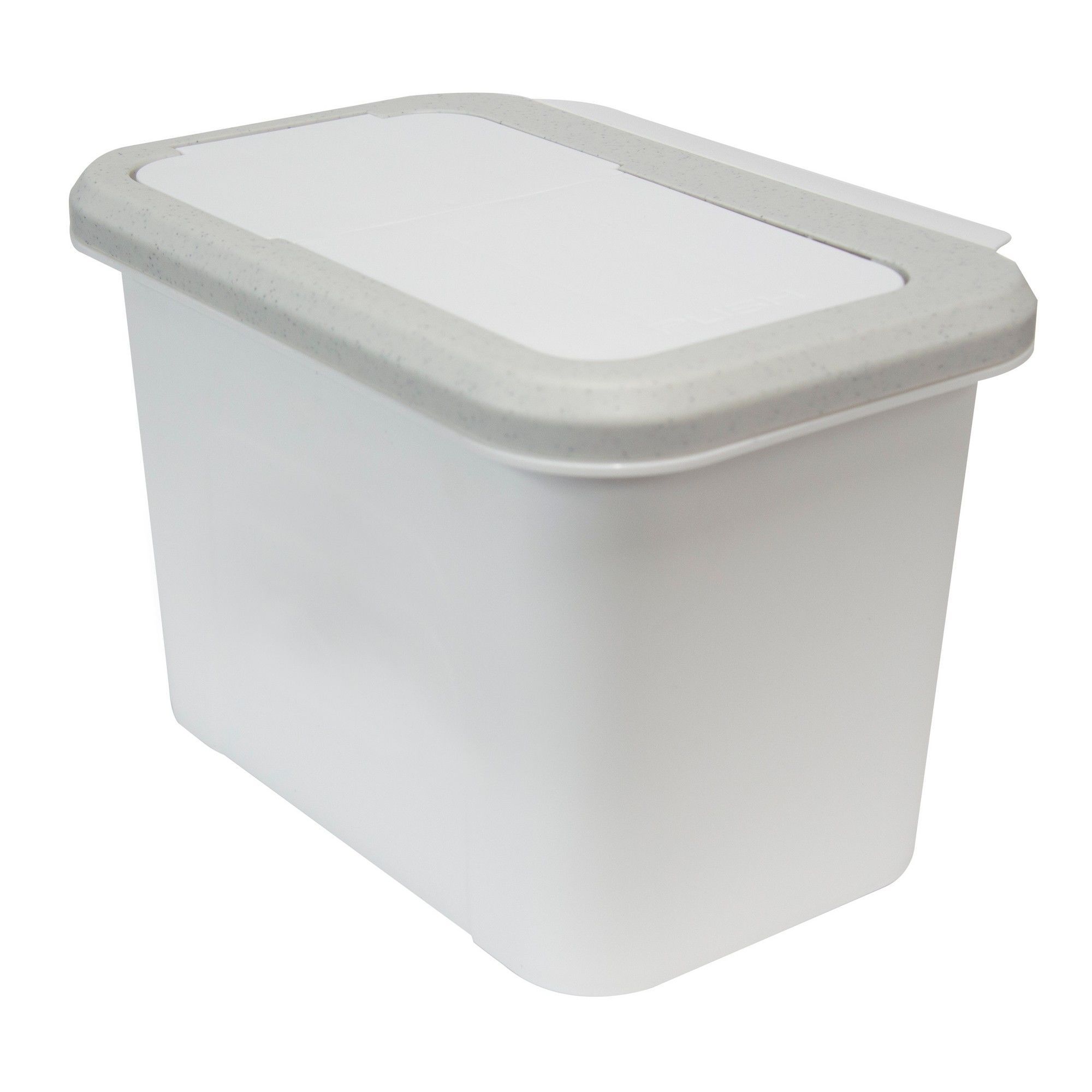 Boîte en plastique pour épingles à linge, blanc