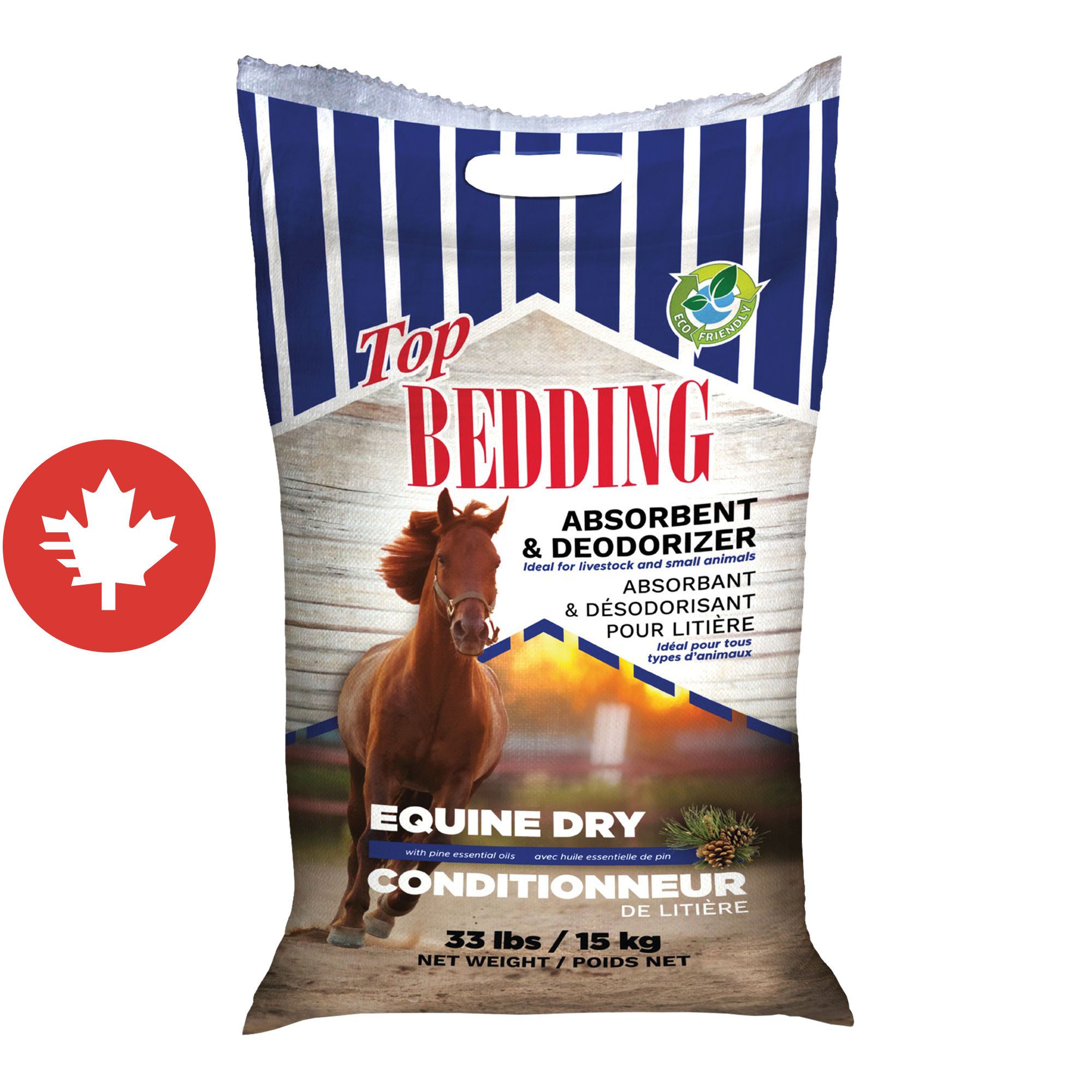 Poudre asséchante et désodorisante pour litière Equine Dry, 15 kg