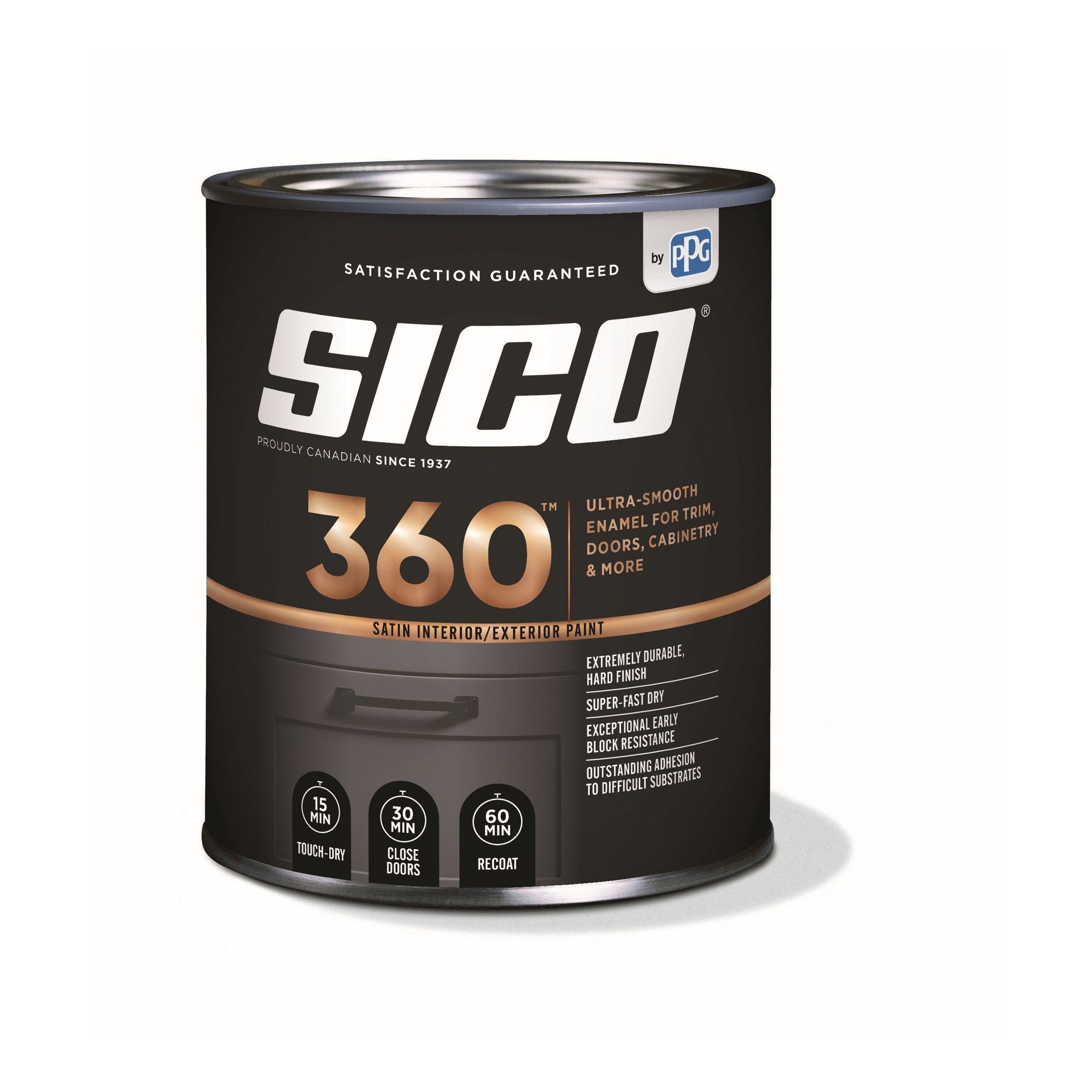 Paint SICO 360 - Eggshell - Base 1 - 946 ML from SICO | BMR