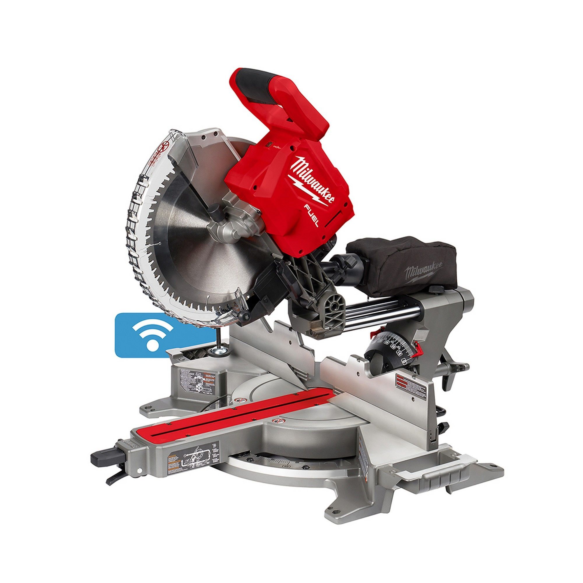 Scie à onglets coulissante à double biseau sans fil sans balai M18 FUEL 18 V lithium-ion, 12"