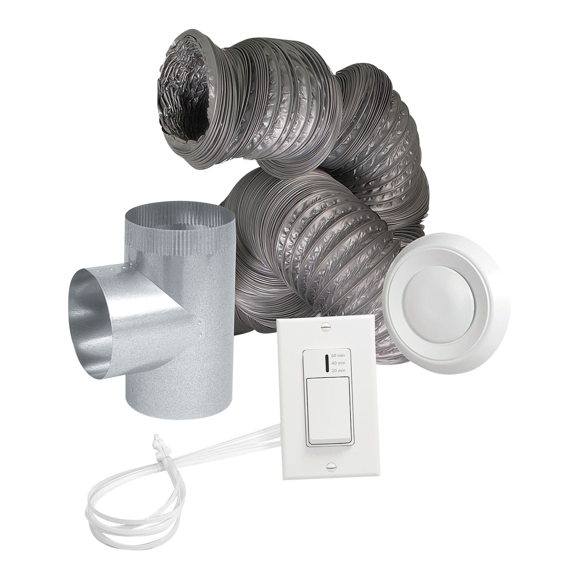 Trousse d'installation optionnelle pour salle de bain pour échangeur d'air HRV110 et ERV130