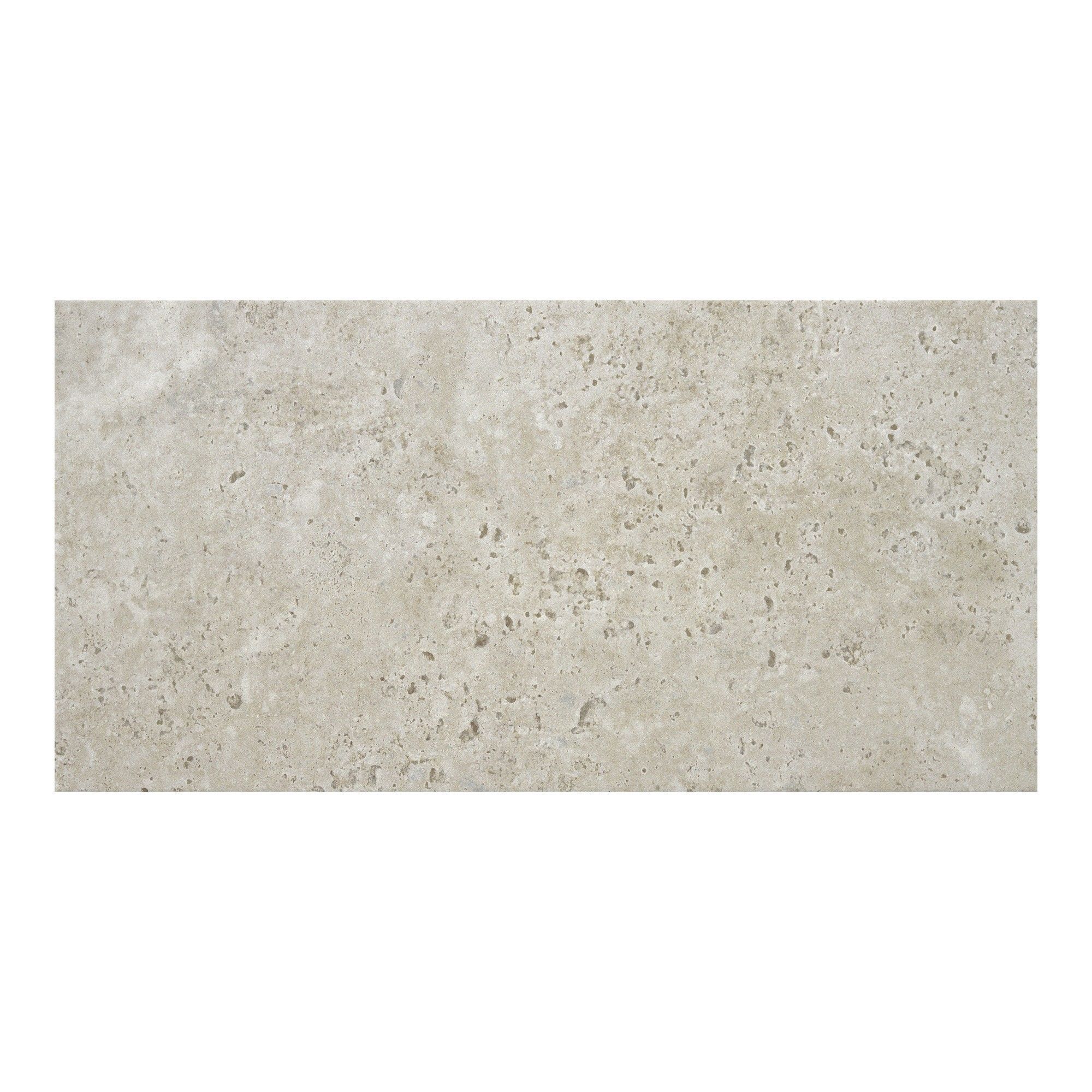 Tuile de porcelaine, plancher et mur, Hayden, gris, mat, 12" x 24"