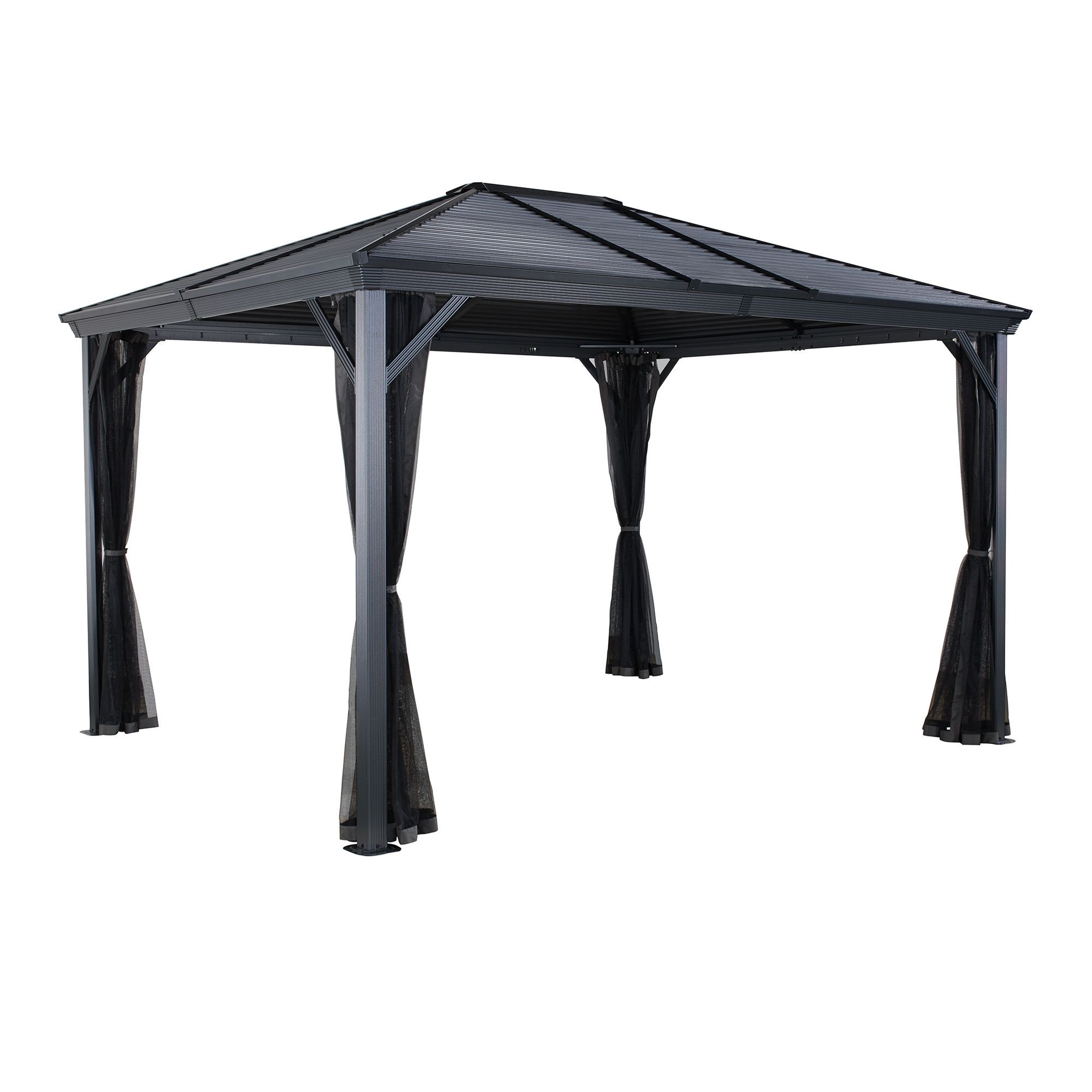 Gazébo Ventura, #93D, acier/nylon, 10' x 12'