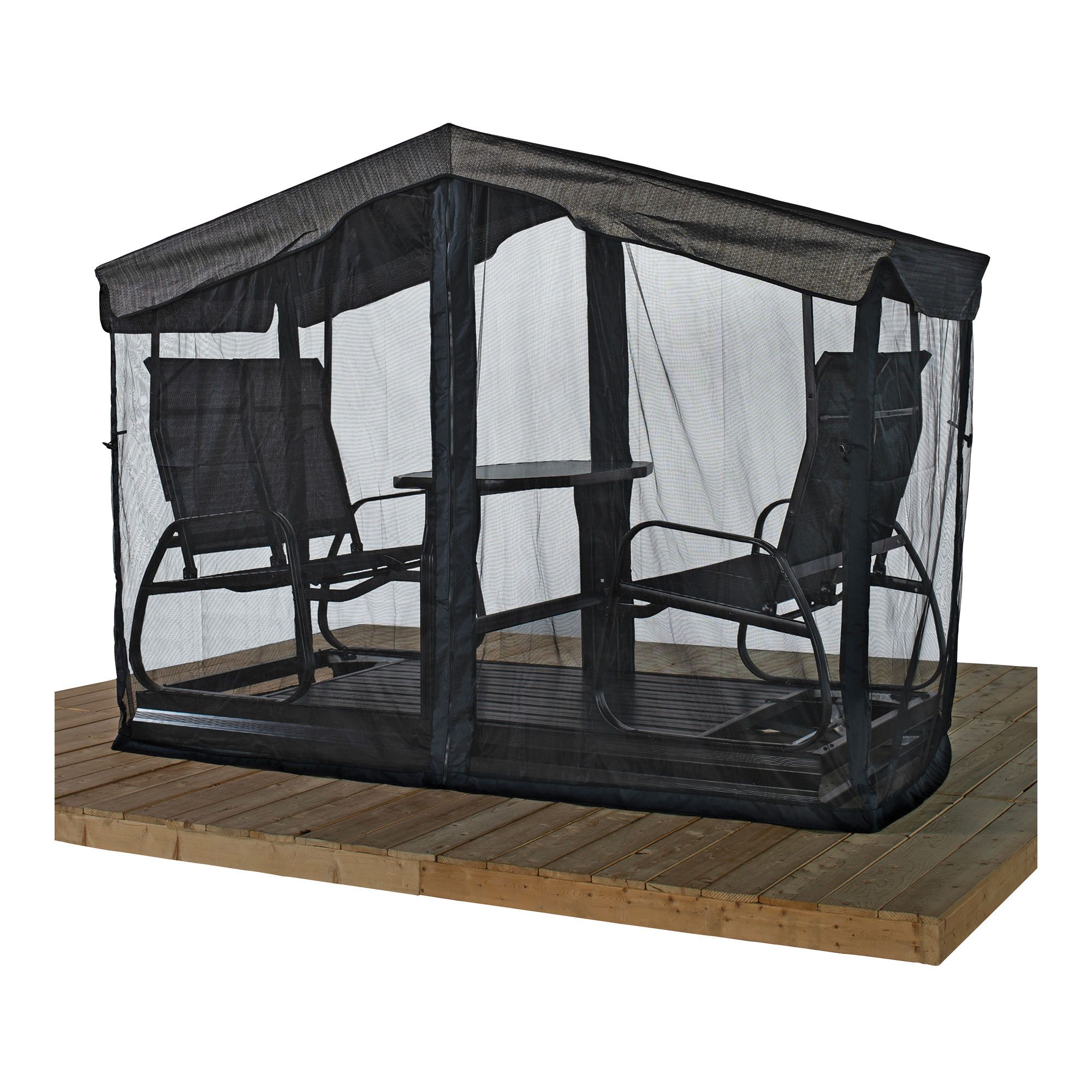 Moustiquaire pour balançoire de jardin Eco 4 places
