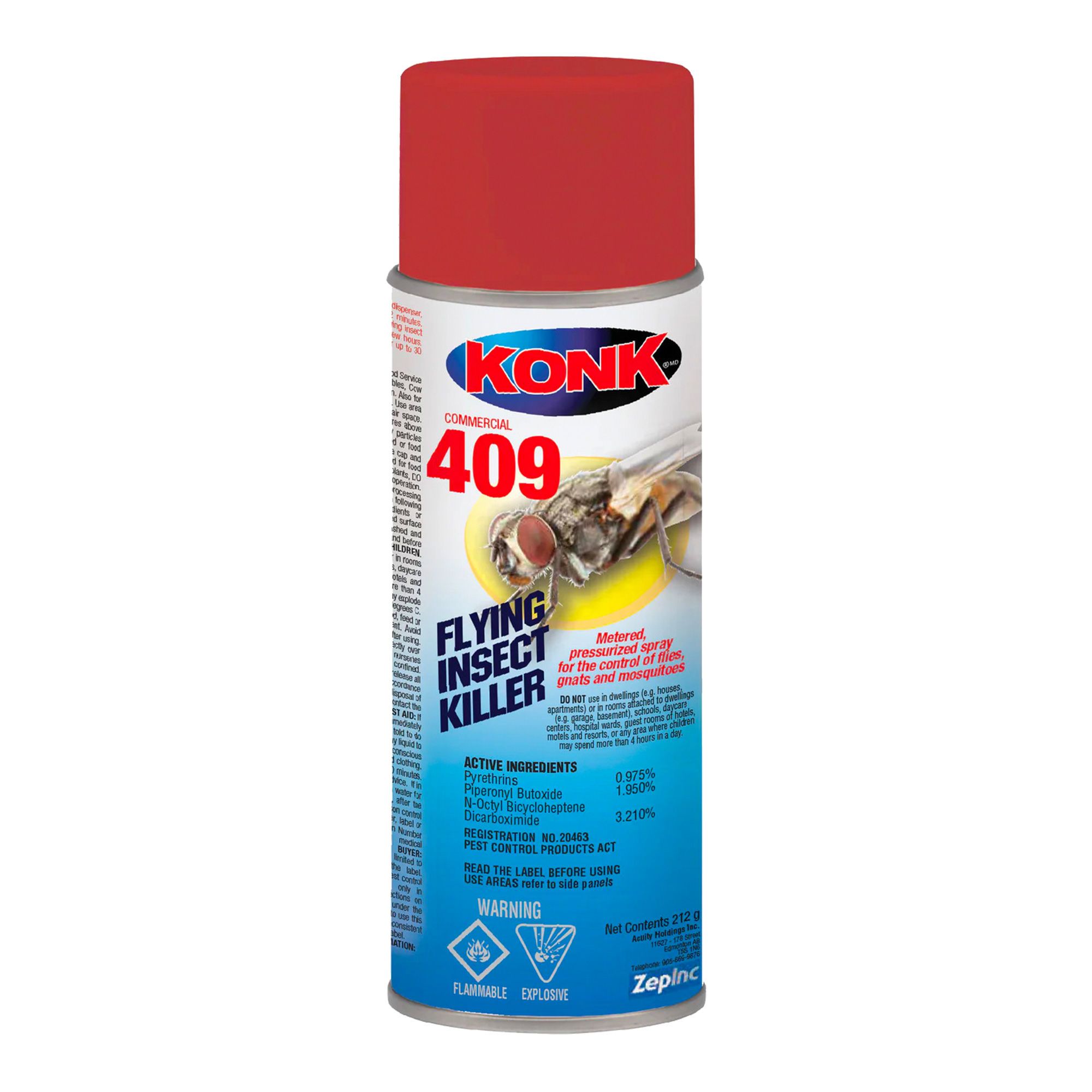 Insecticide en aérosol, 212 g