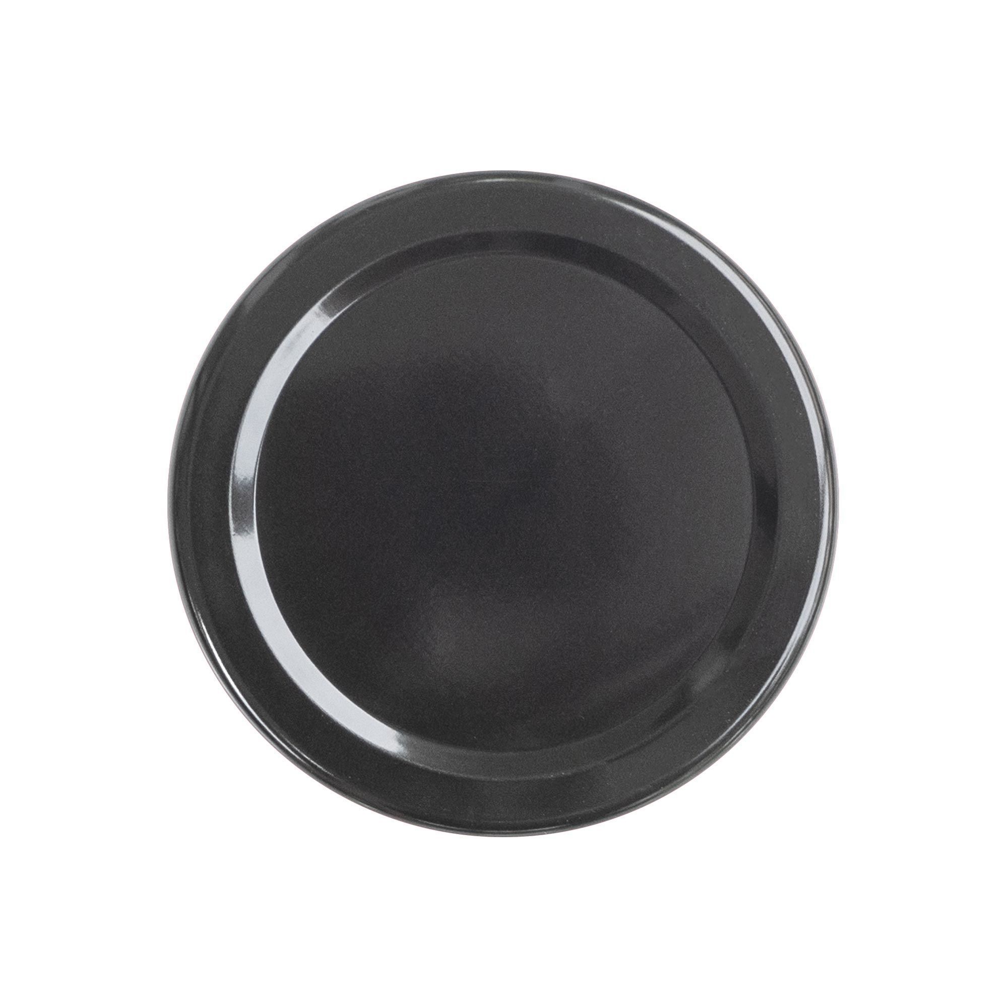 Couvercle TW, métal, noir, 63 mm