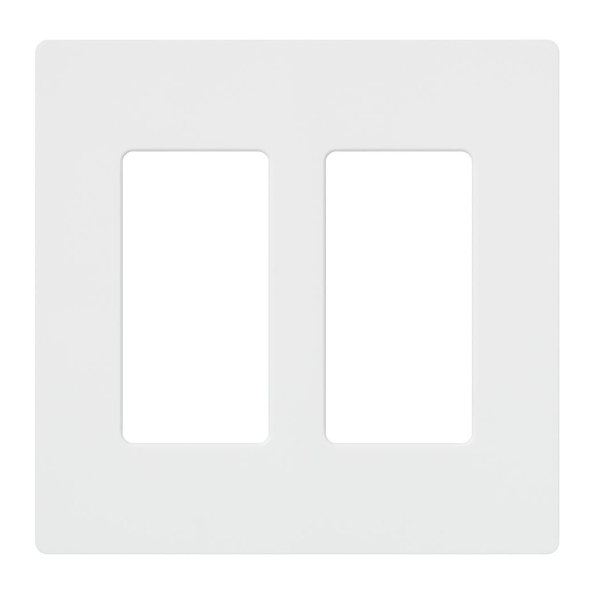 Plaque murale sans vis, Claro, souble, blanc