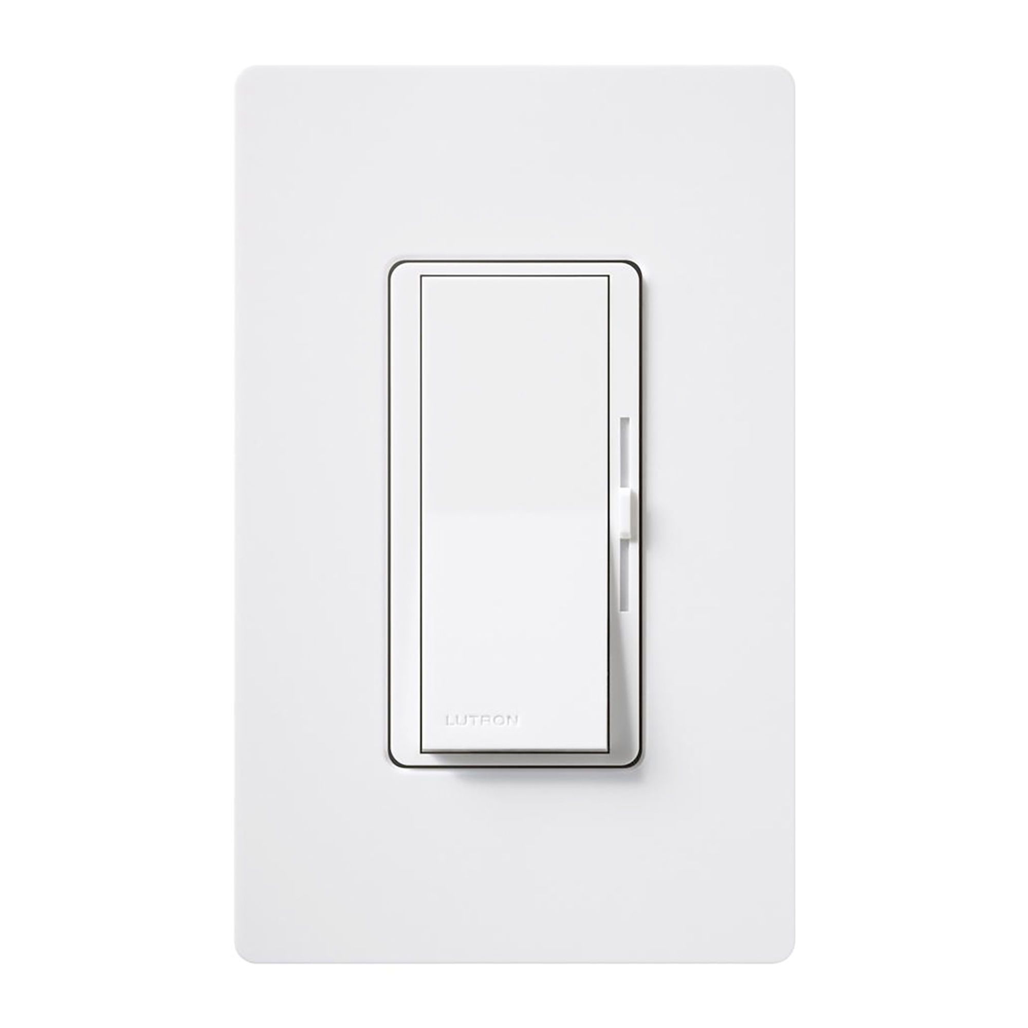 Gradateur, Diva, DEL, avec plaque, blanc