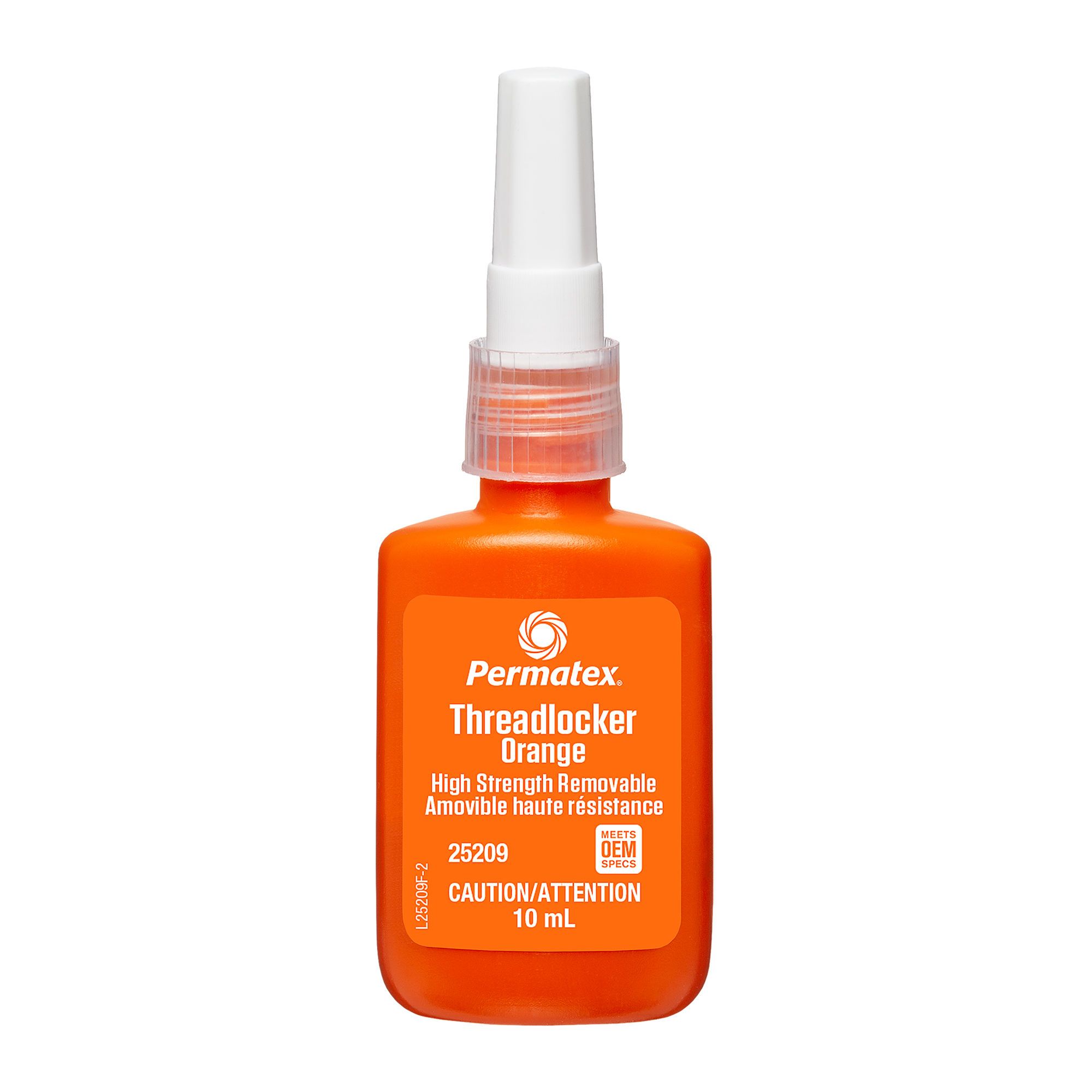 DET o １０bottlesdetoxDETSsss Threadlocker Removable – Orange – 36 ml from PERMATEX | BMR