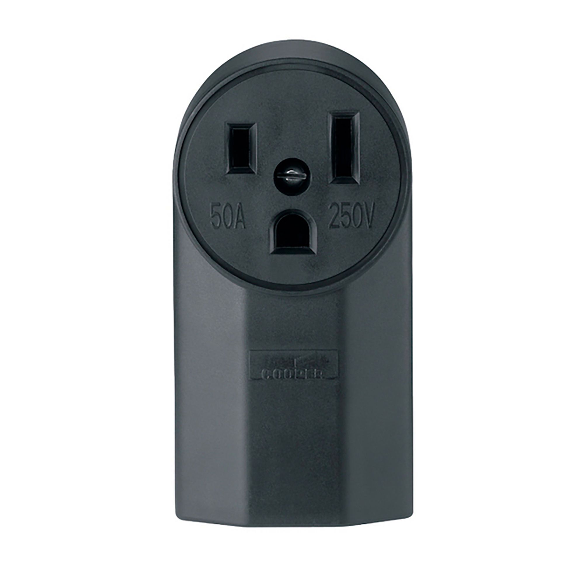 Prise de surface, noir, NEMA 6-50R, 50 A/250 V