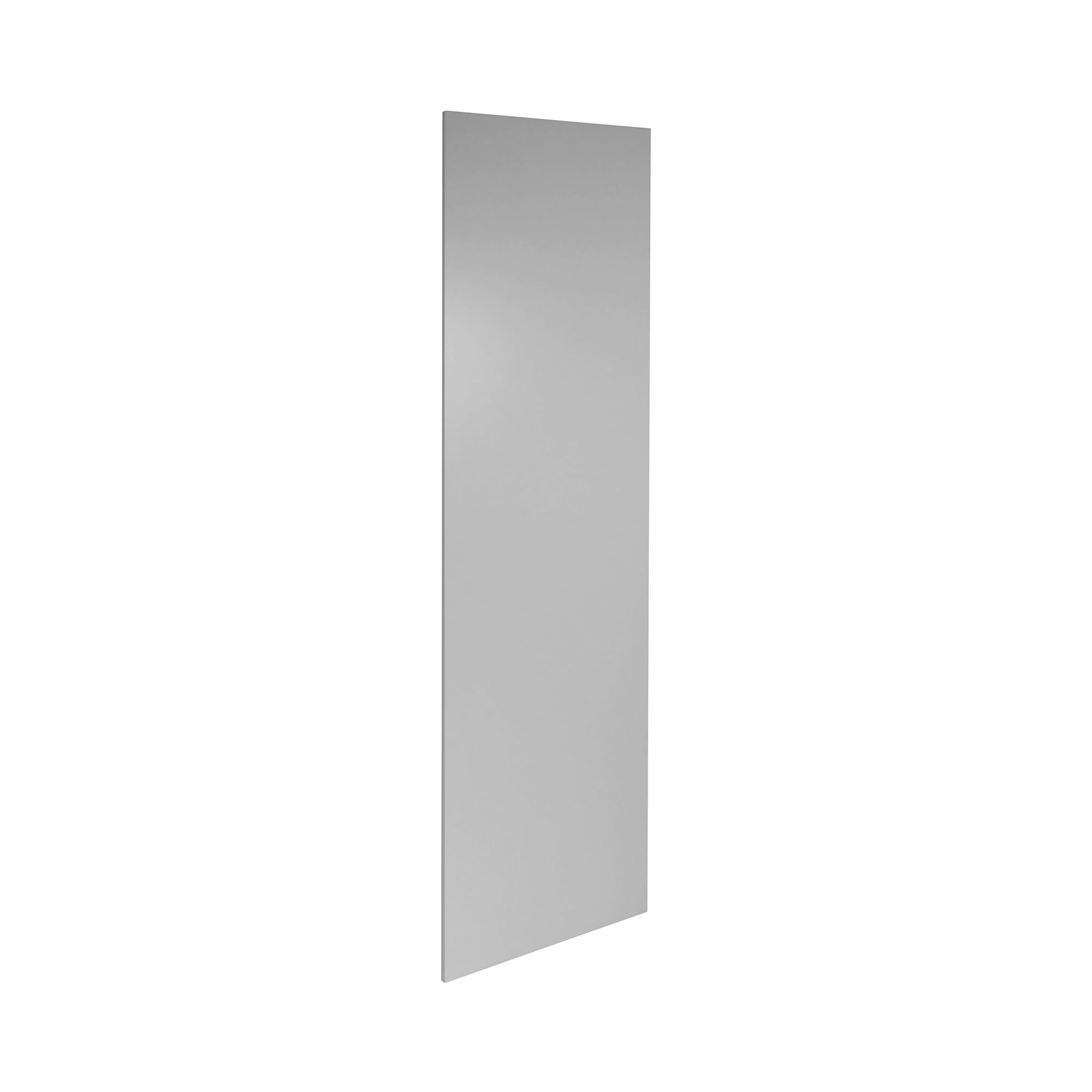 Panneau pour réfrigérateur, Shaker, gris, 24" x 84"