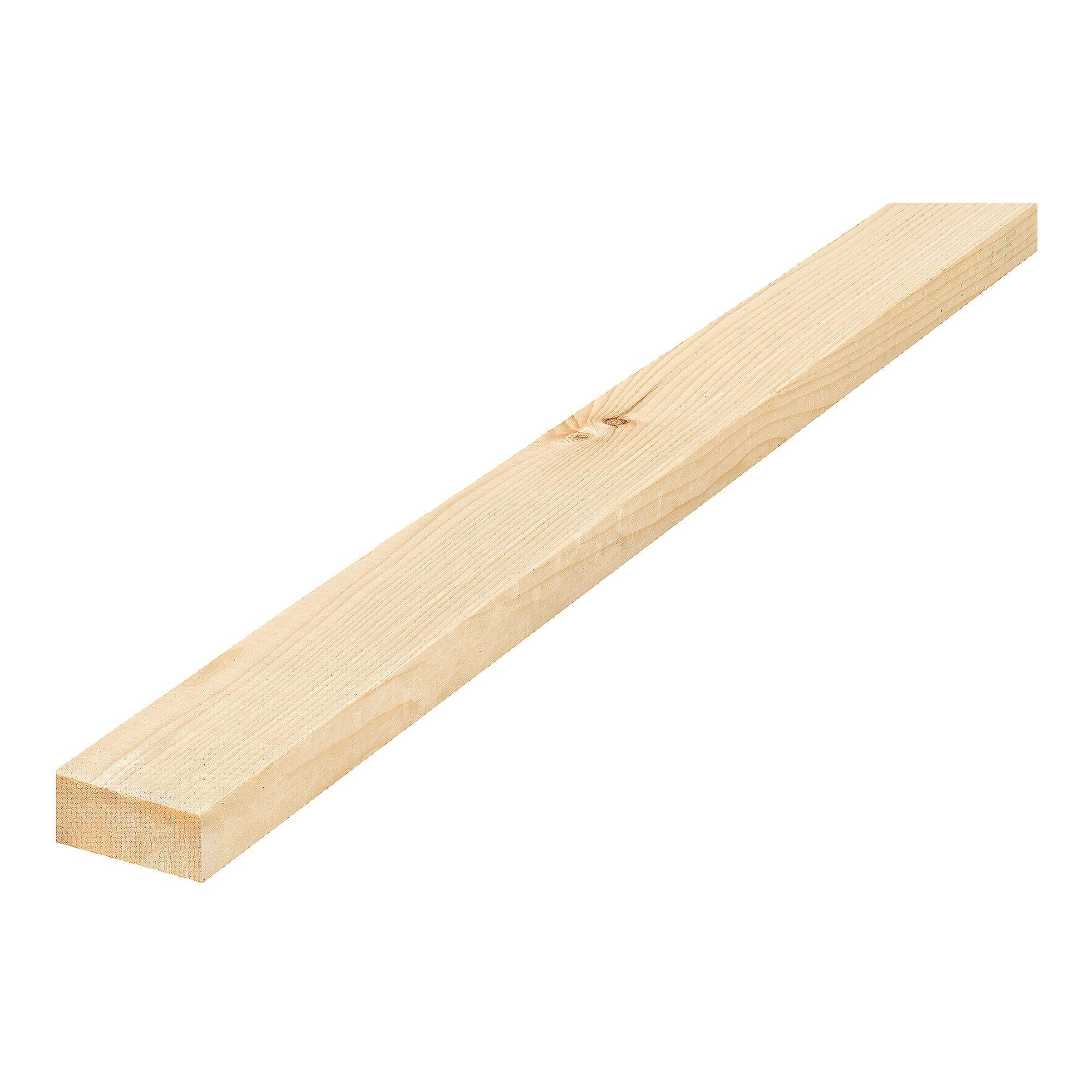 1" x 2" x 8' Épinette Sec
