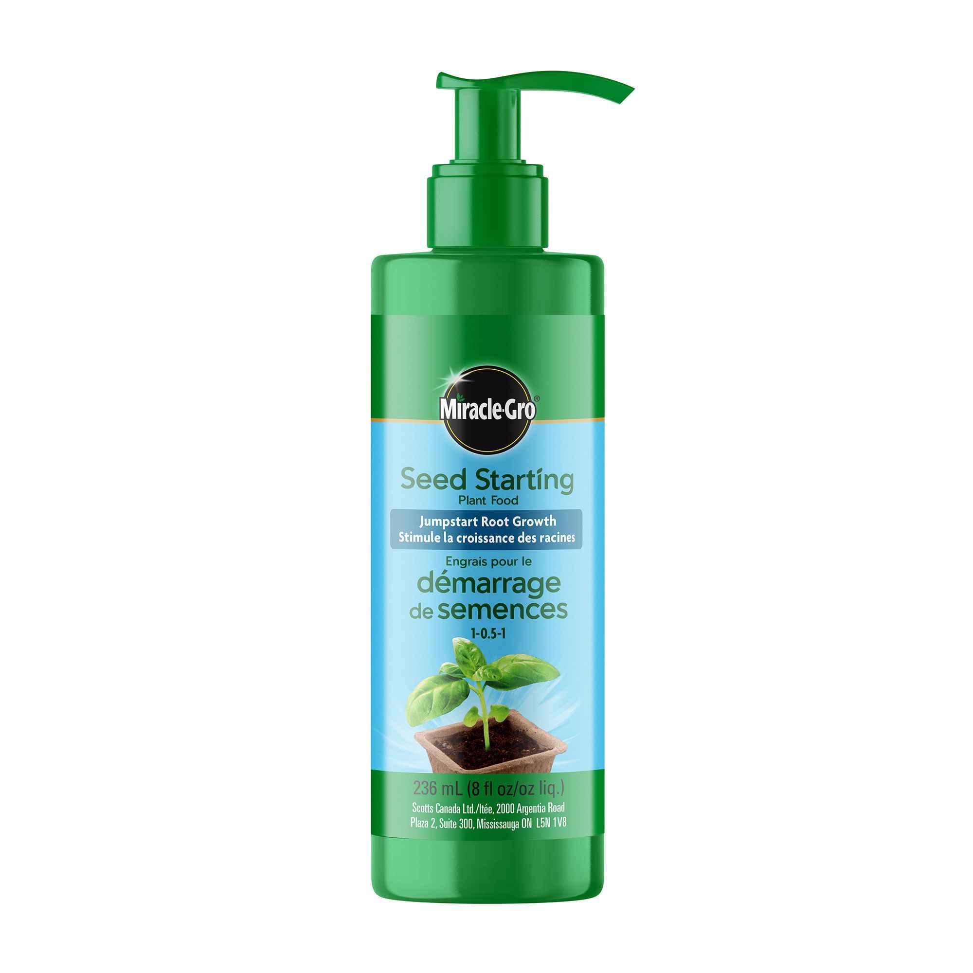 Engrais, démarrage de semences, 1-0.5-1, 236 ml