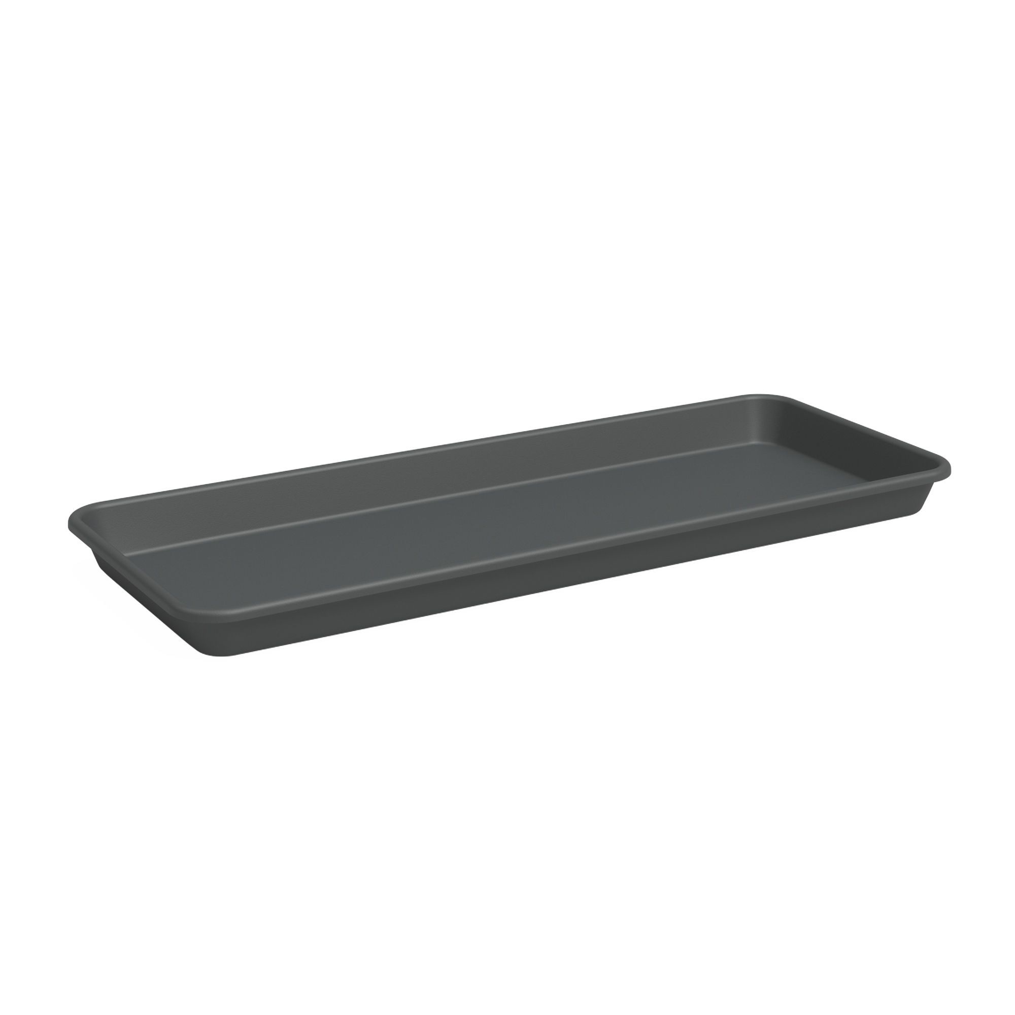 Soucoupe en plastique, Madagascar, anthracite, 23,6"