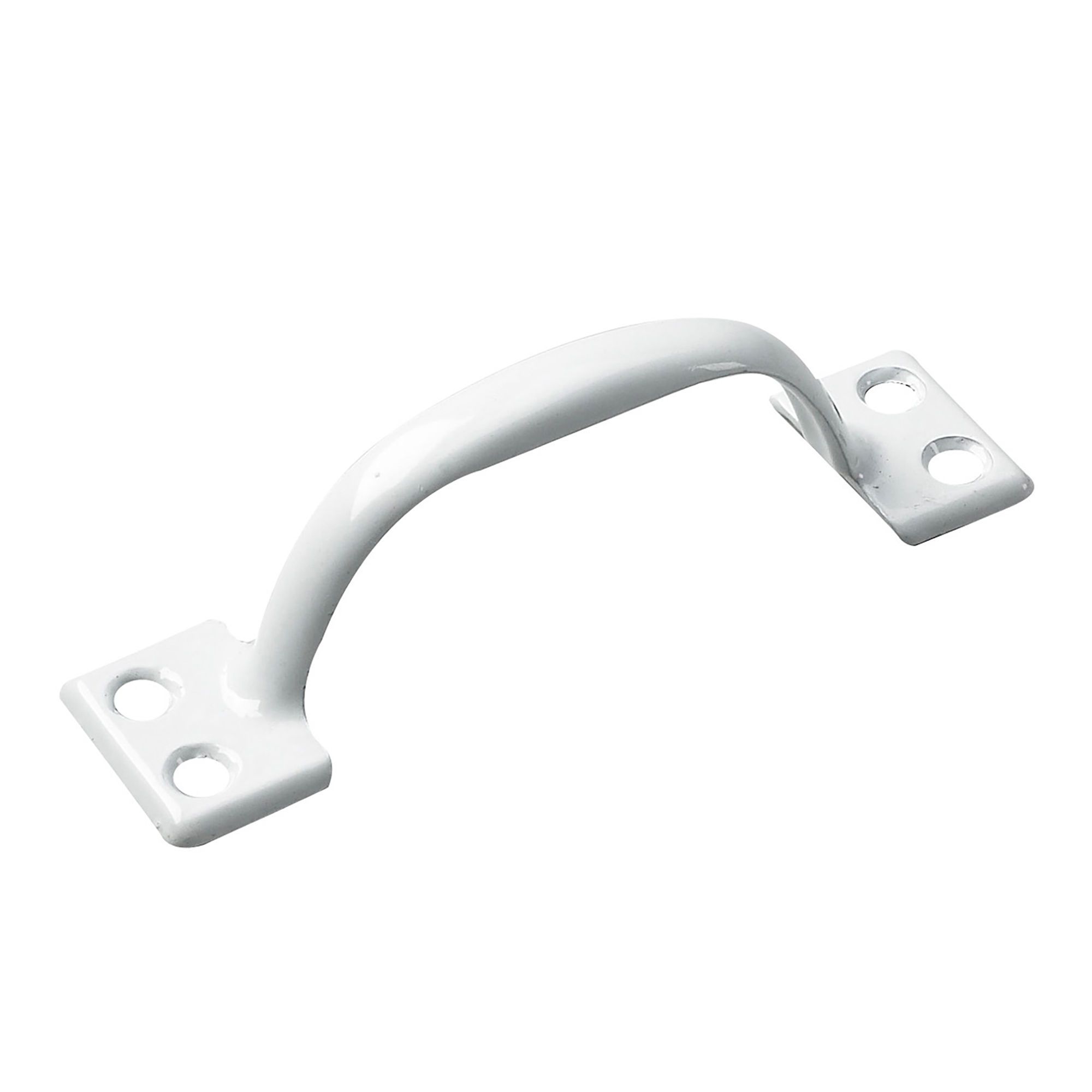 Poignée tout usage, blanc, 2/pqt, 3 7/8"