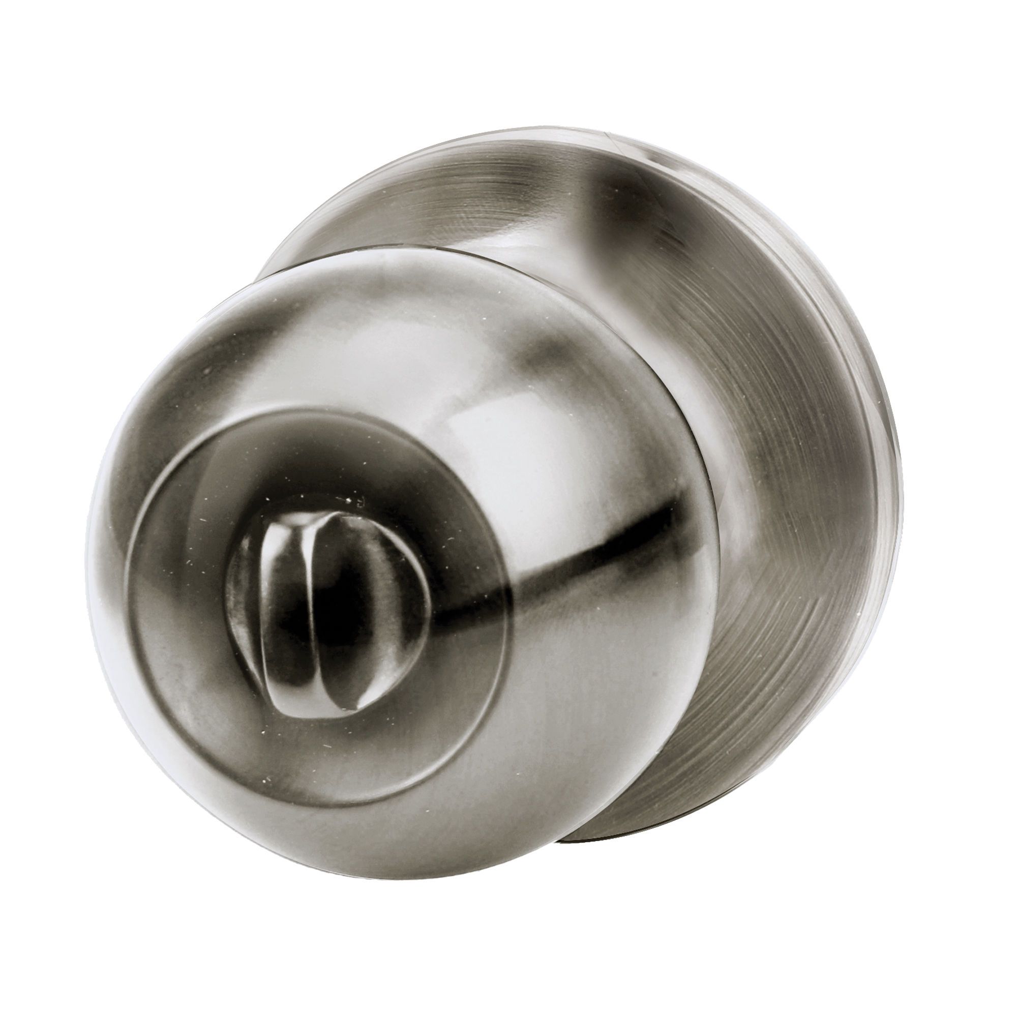 Poignée pour porte d'entrée, Hudson, nickel satiné