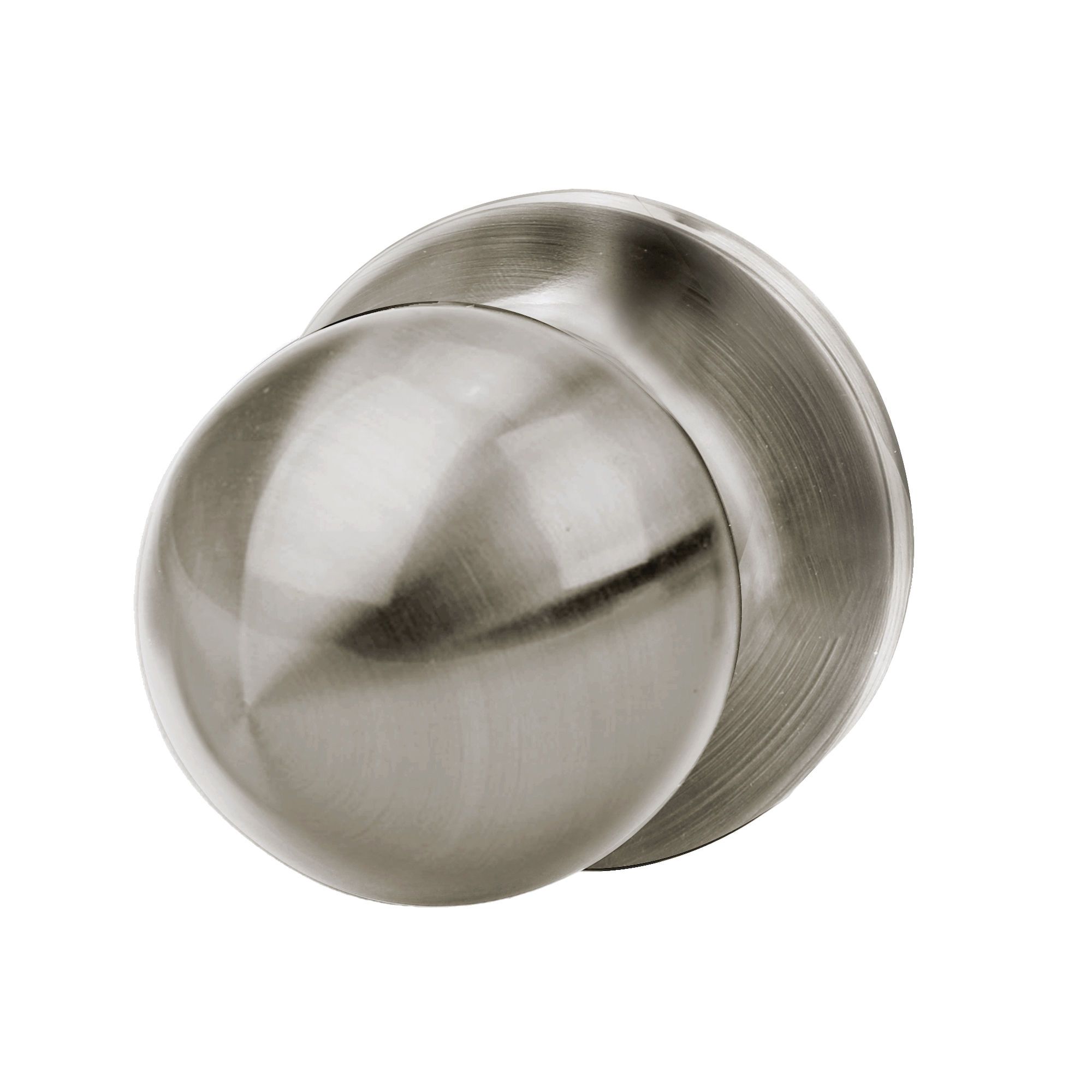 Poignée pour porte de passage, Hudson, nickel satiné