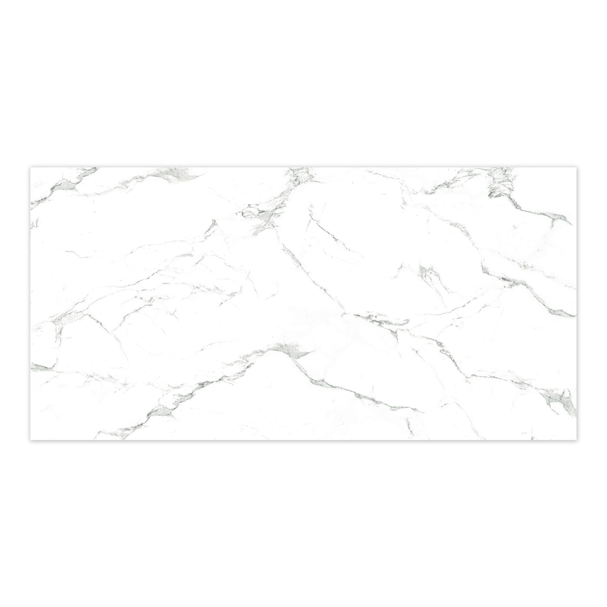 Tuile de porcelaine, plancher, Nebula, bianco, mat, 12" x 24"