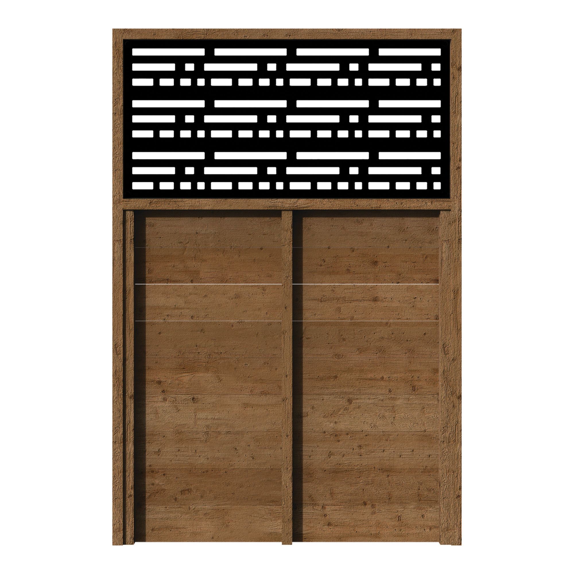 Panneau d'intimité, Morse, 4' x 6'