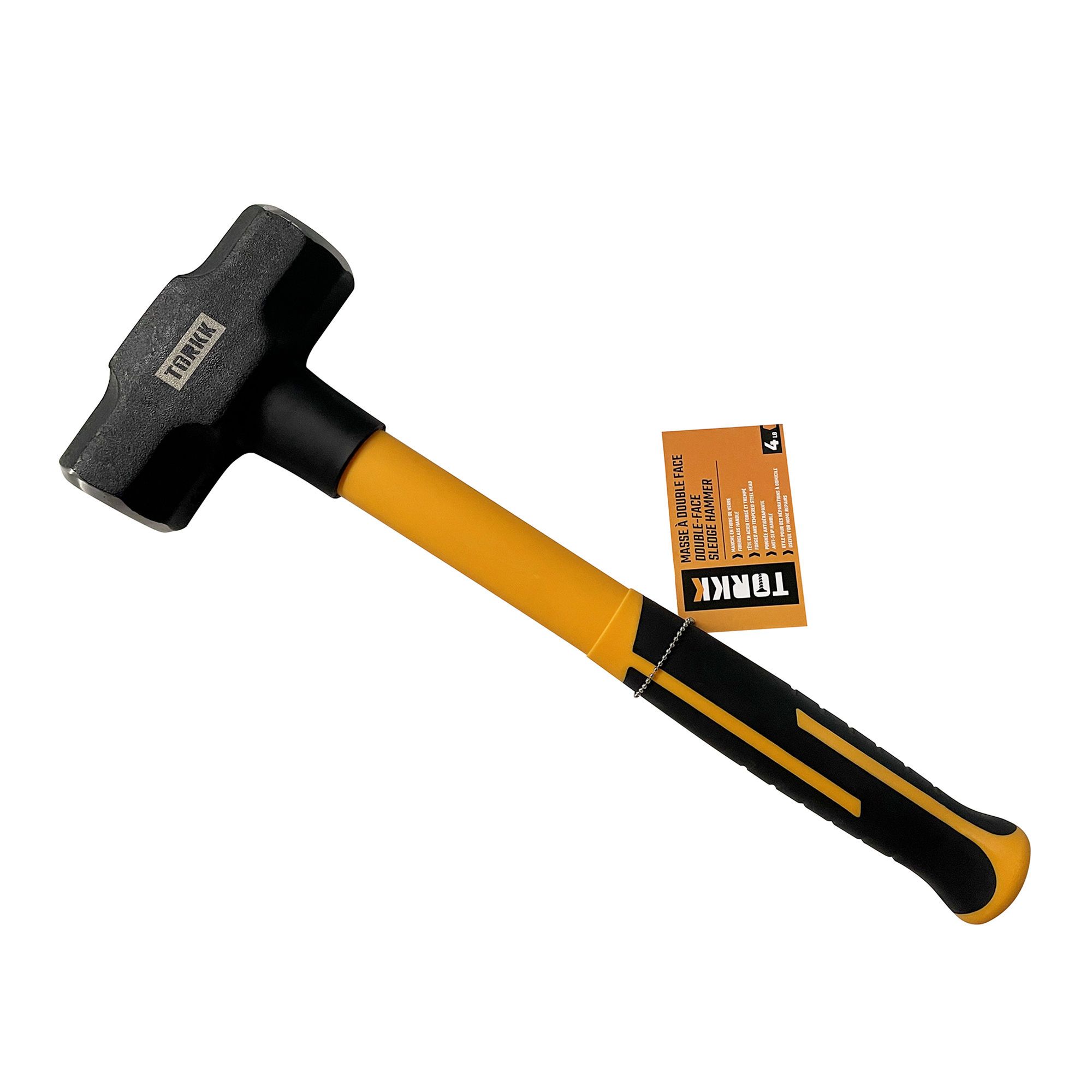 Sledge Hammer - Double Face - Fiberglass - 4 lb from TORKK | BMR