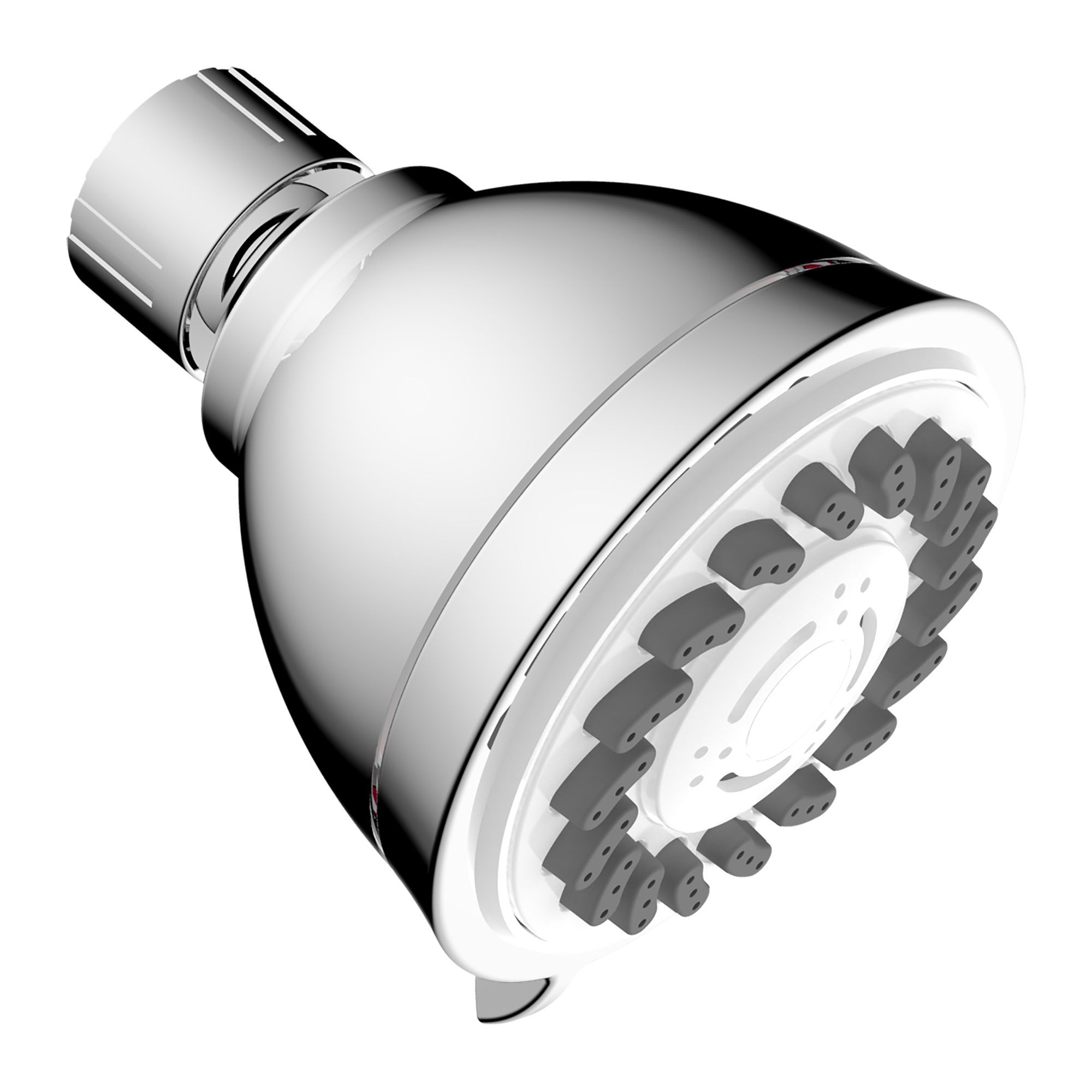 Pomme de douche, 3 fonctions, chrome