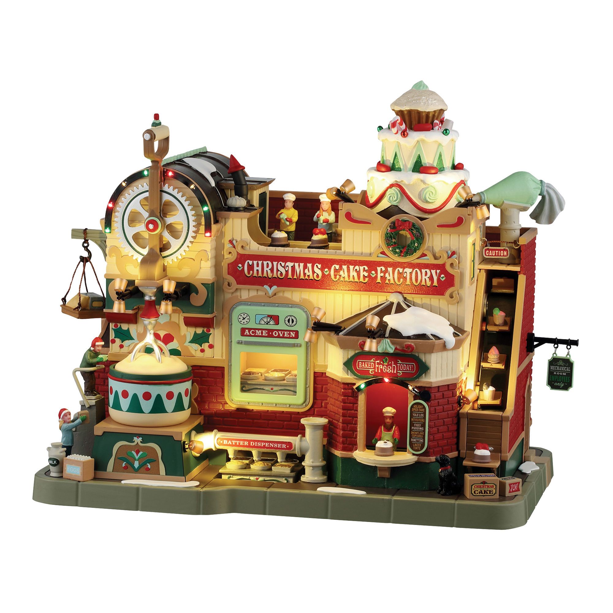 Christmas interior decoration: LEMAX Christmas village, Tree