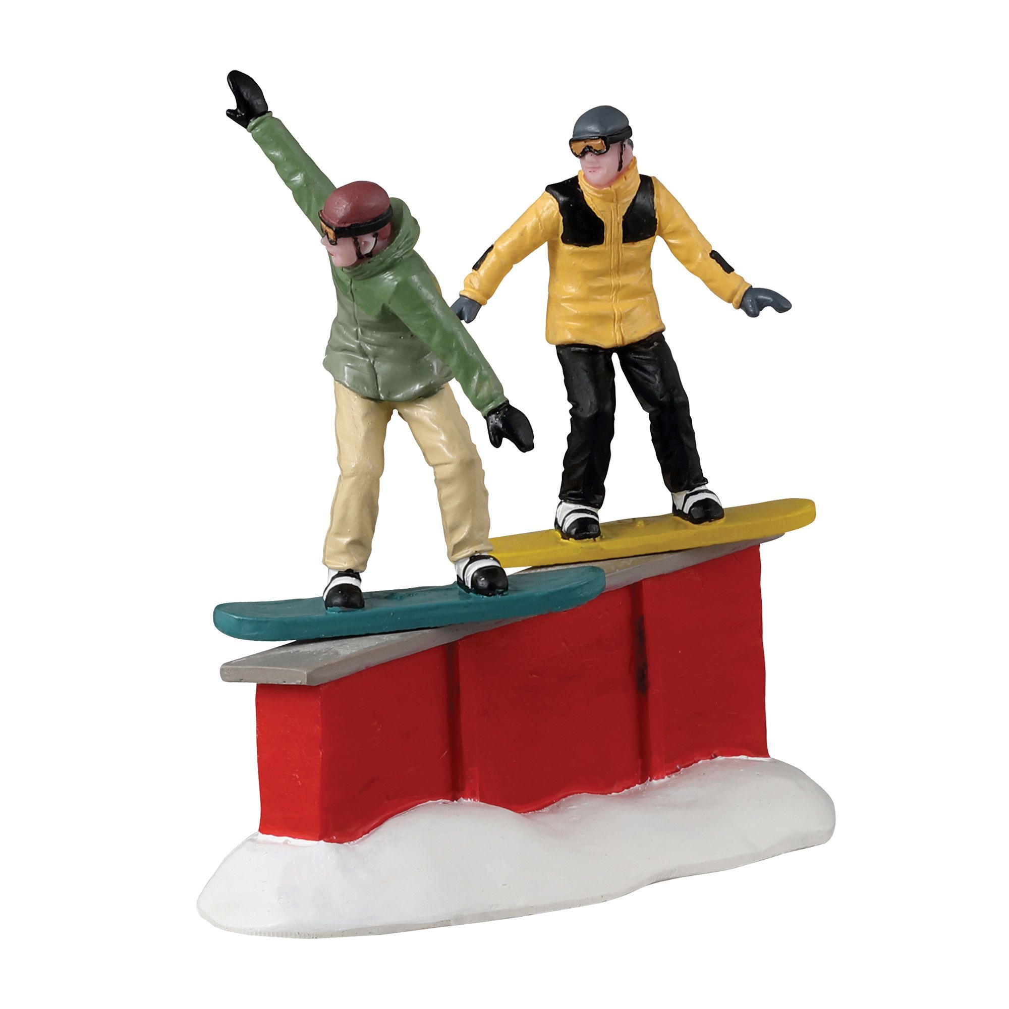 Glisseurs en planche à neige
