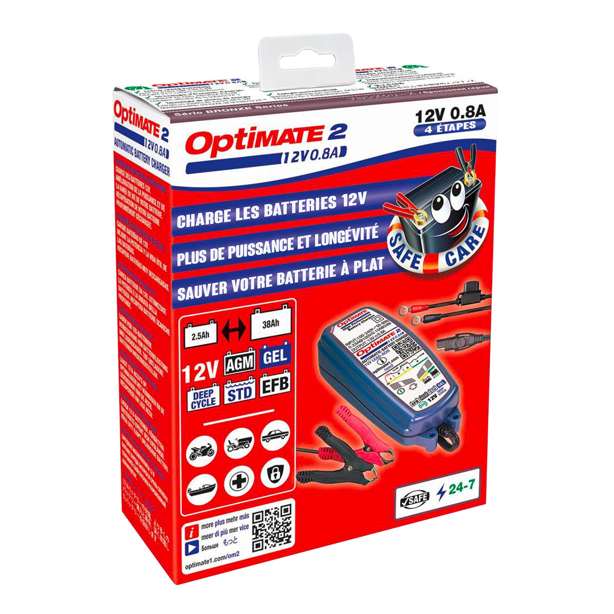 Chargeur automatique, 12 V