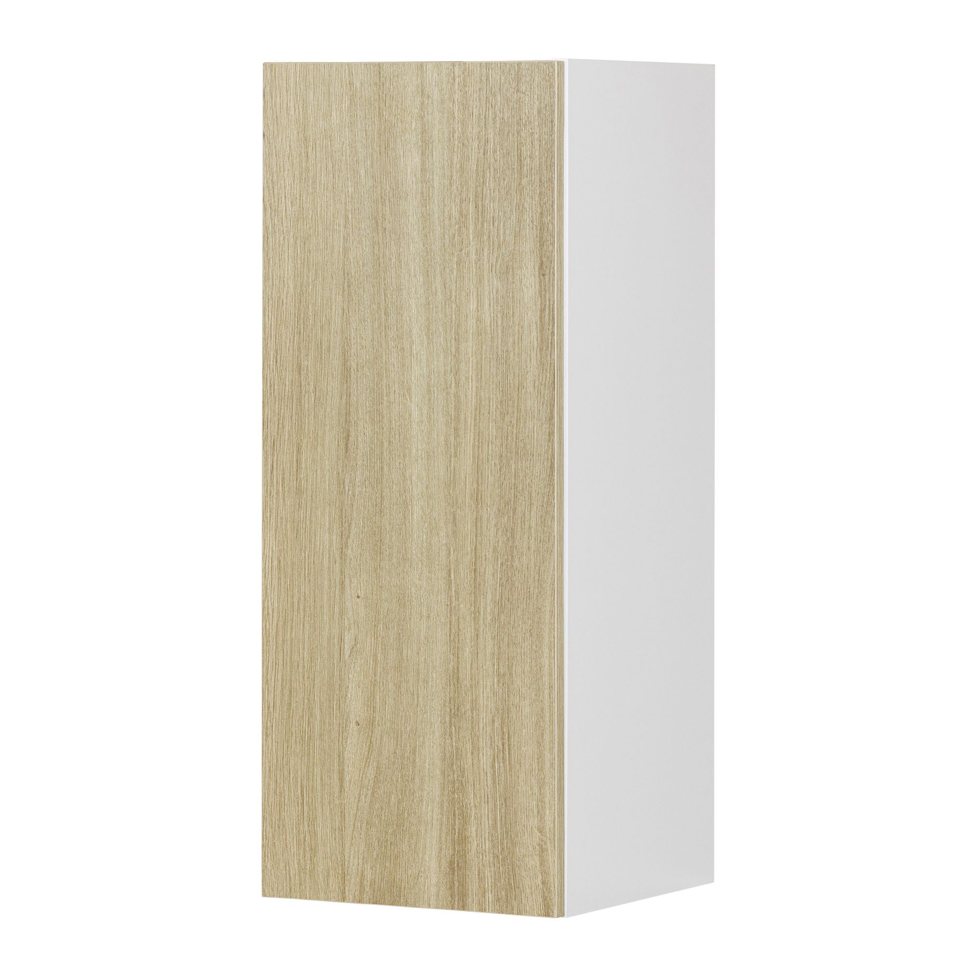 Caisson supérieur 1 porte, Beauté Naturelle, bois, 12" x 30" x 12 1/2"