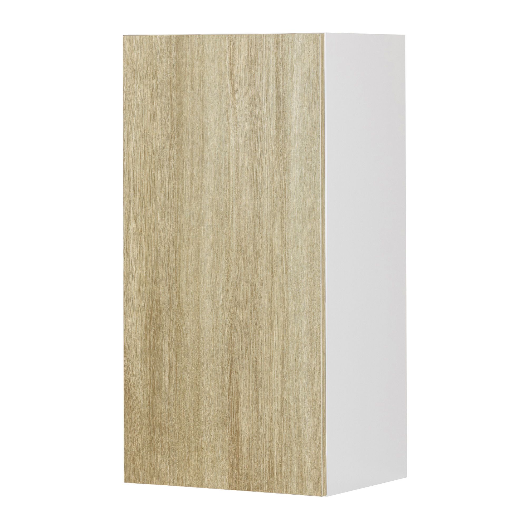 Caisson supérieur 1 porte, Beauté Naturelle, bois, 15" x 30" x 12 1/2"