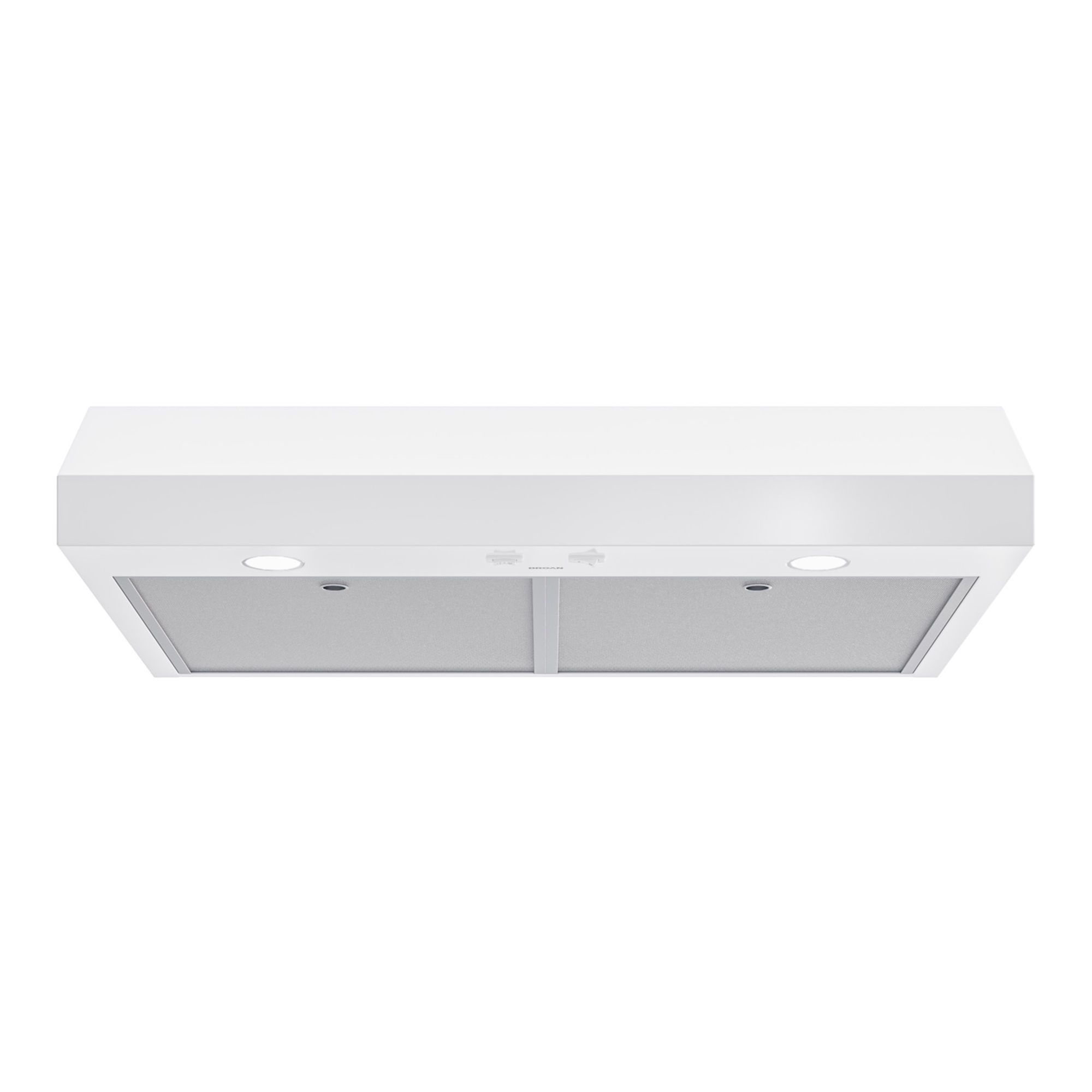Hotte sous armoire, Glacier, 350, blanc, 30"