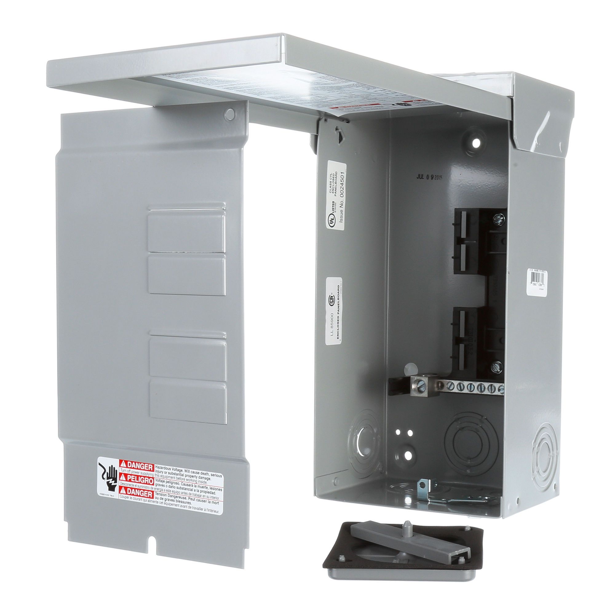 Panneau pour spa, type 3R, 125 A, 1P 3F