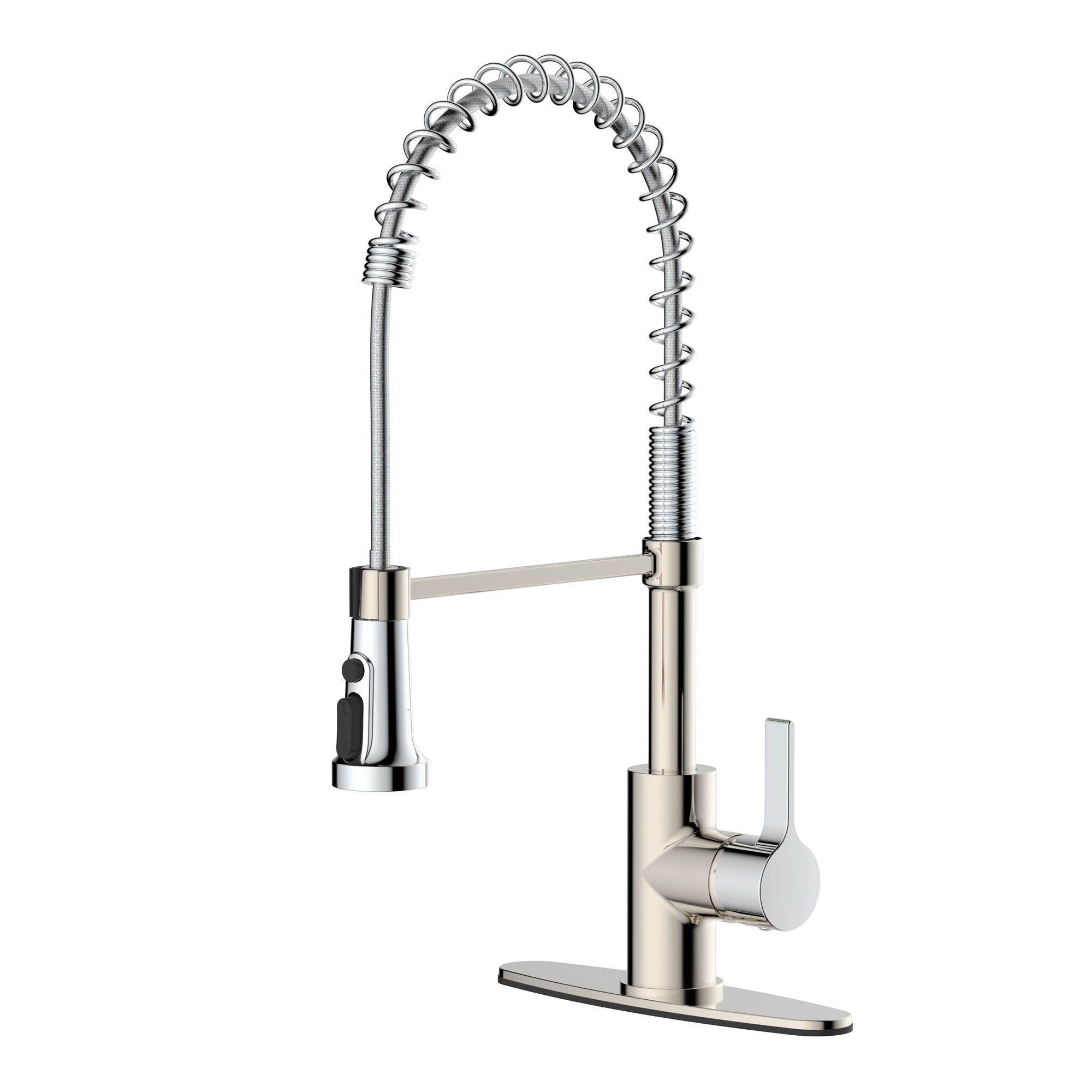 Robinet de cuisine, Tomar, nickel brossé