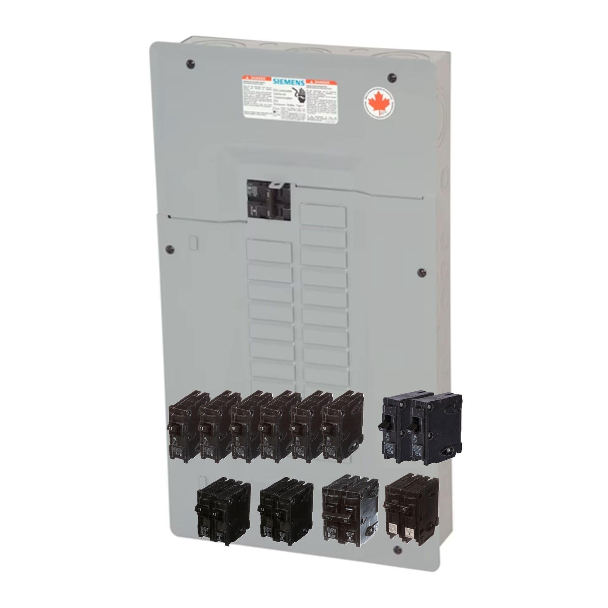 Panneau V-Pack avec disjoncteur, 120-240 V, 100 A, 24/48