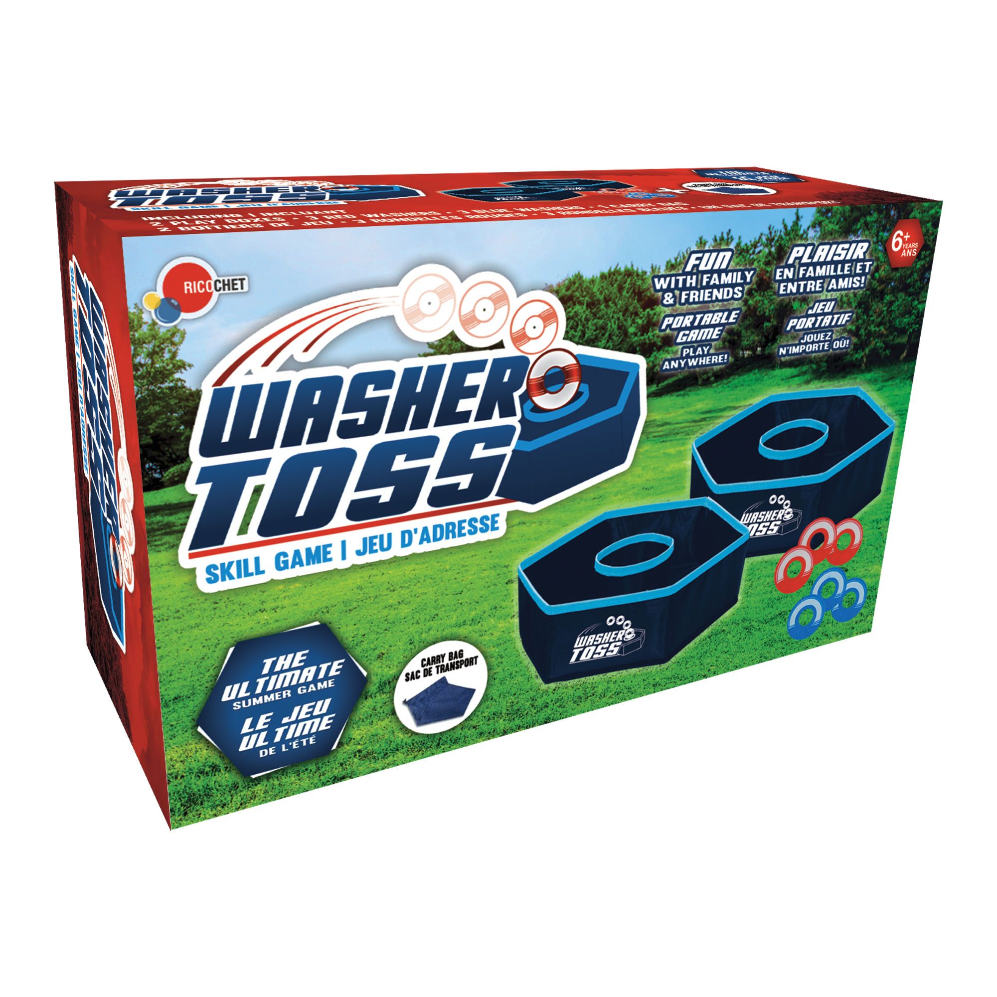 Toss Box Washer Game Set - Washer Toss from GROUPE RICOCHET INC | BMR