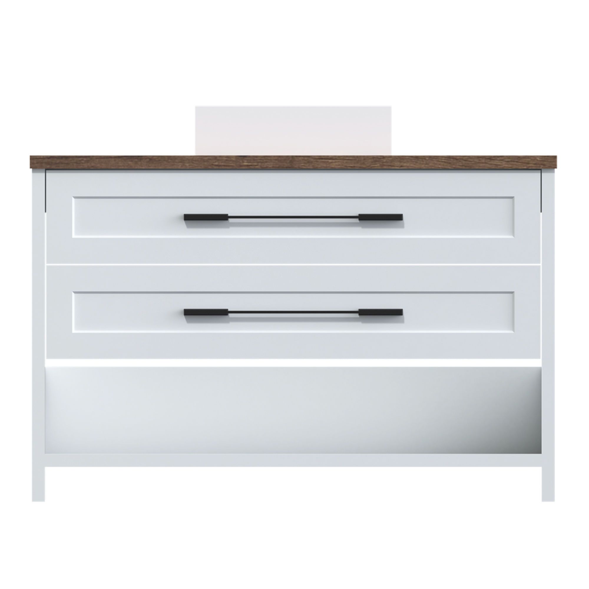 Meuble-lavabo Heritage, 48" x 21", blanc mat