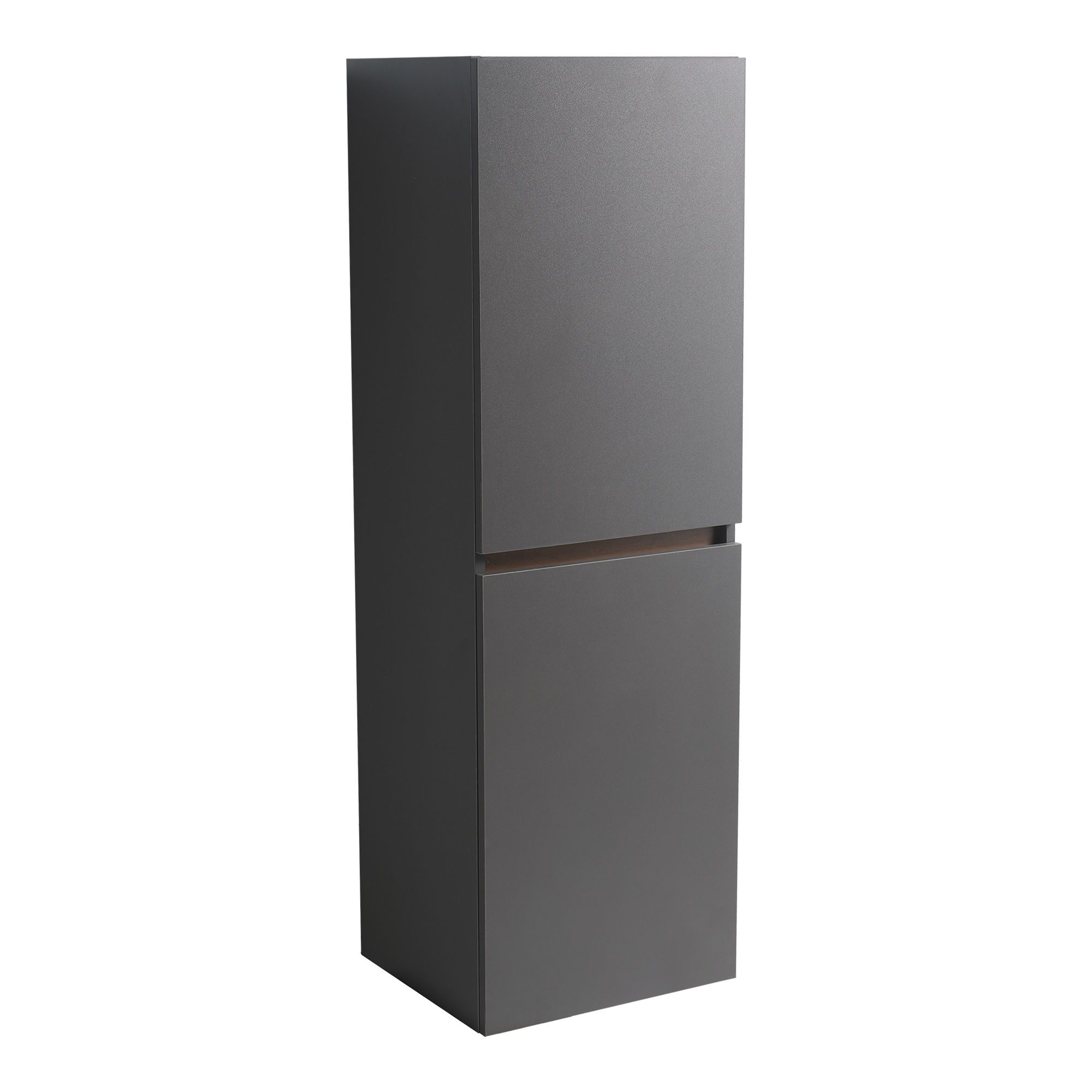 Armoir de rangement Bassano, 16", fini gris