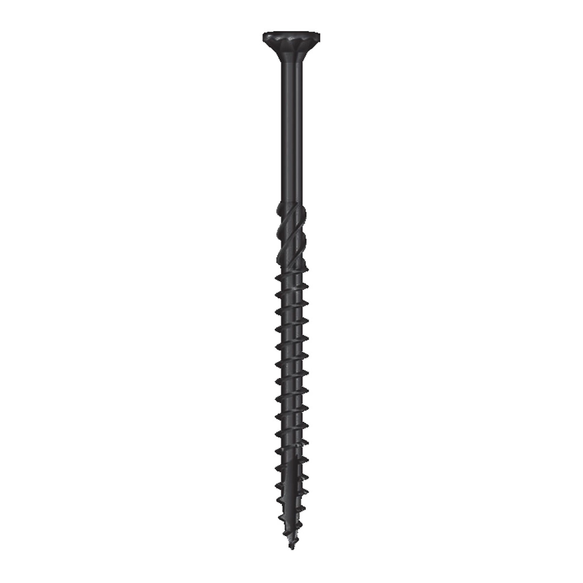 Vis structurales, STR, RSS, noir, 1/4" x 3", 50/pqt