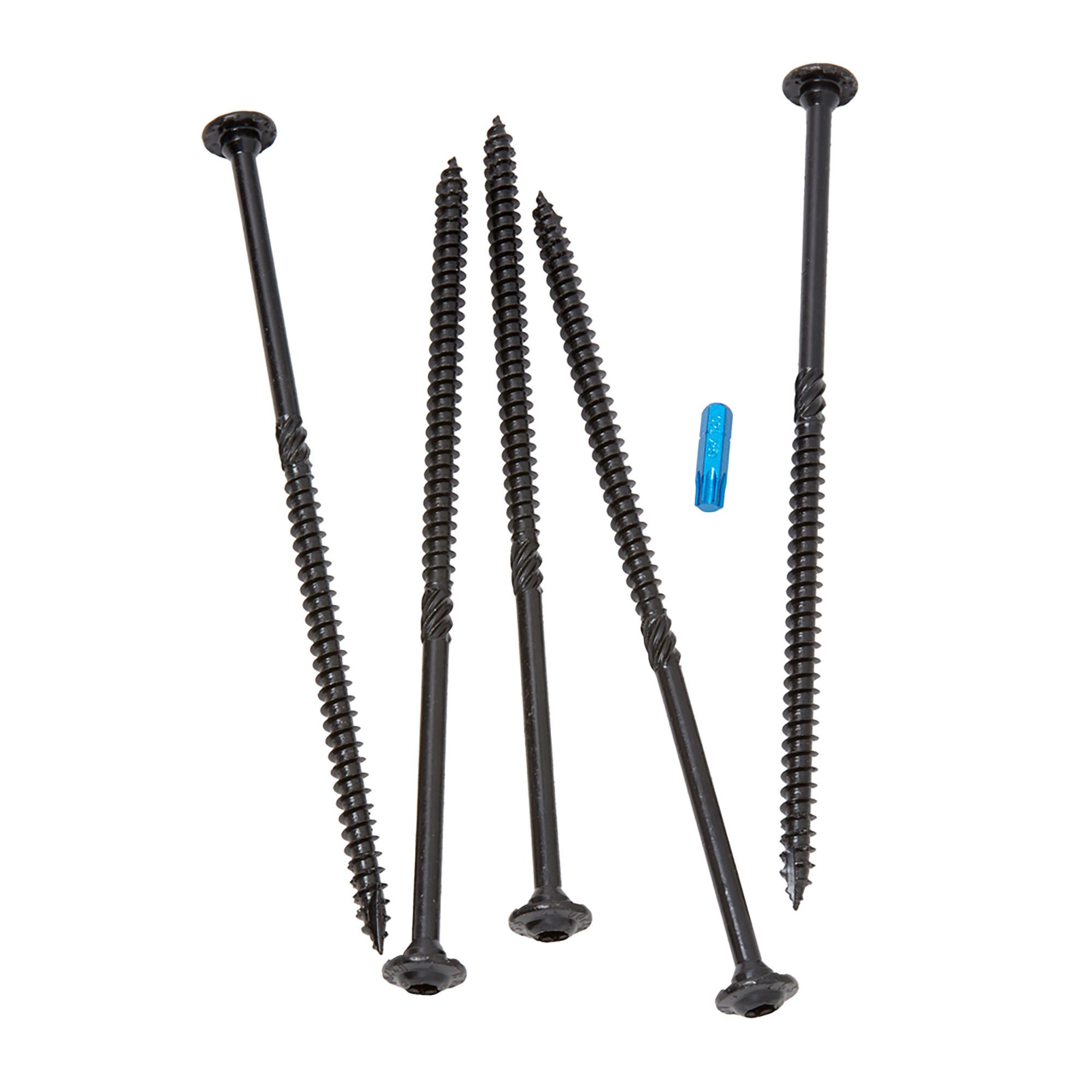 Vis structurales, STR, RSS, noir, 3/8" x 12", 50/pqt