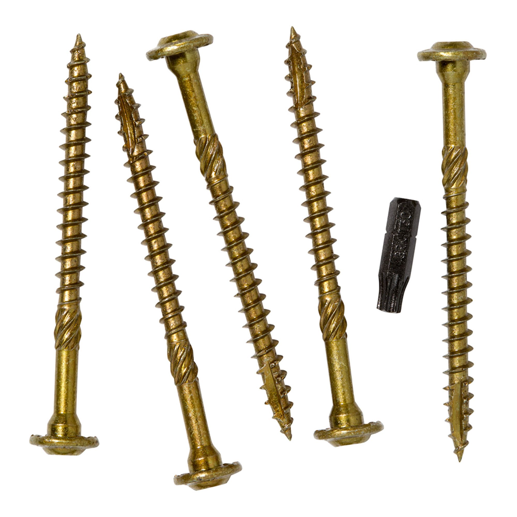 Vis, STR, RSS, 5/16" x 3 1/2", 500/pqt
