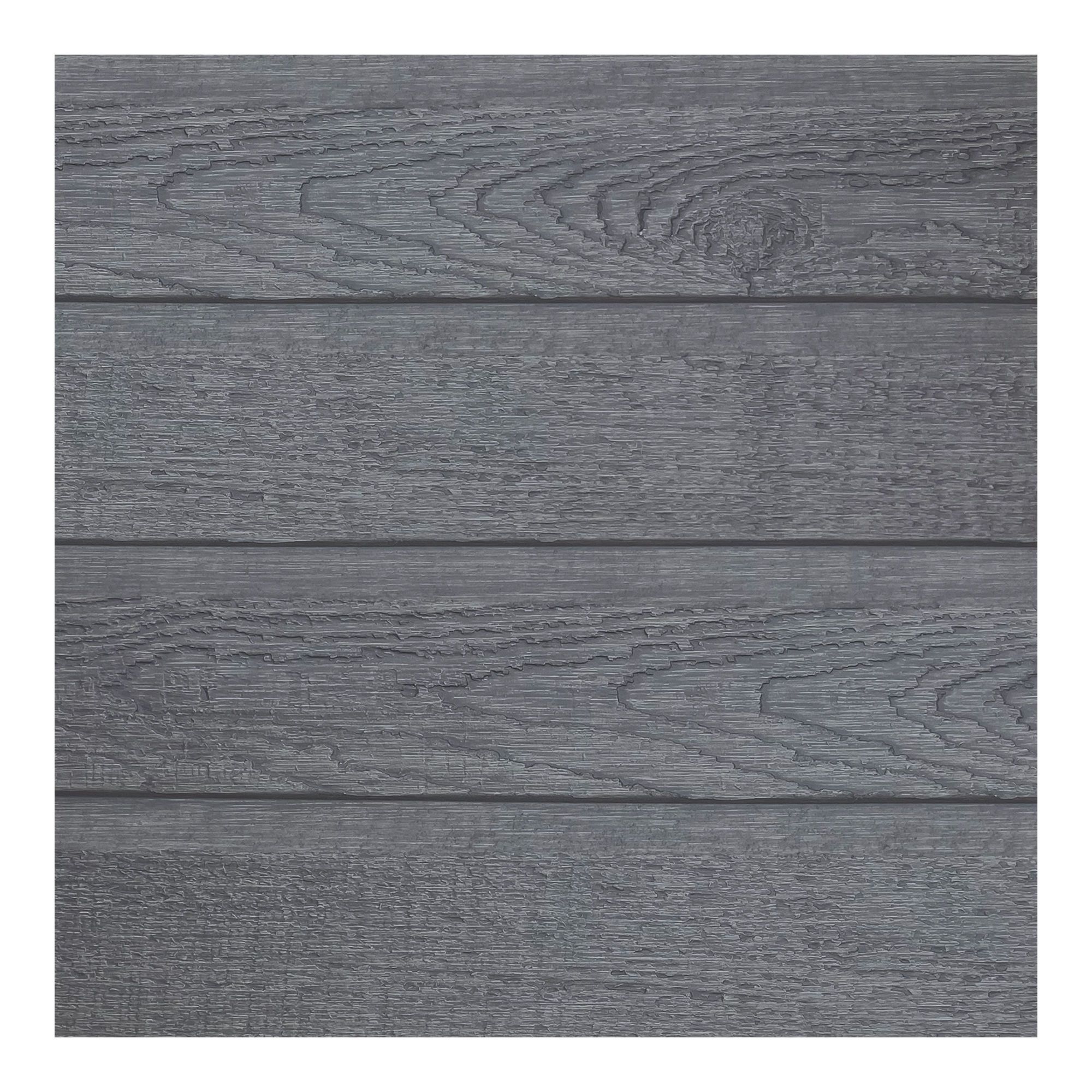 Ridgewood D5 Siding – 12” x 12' - Charcoal – 4/pkg from CANEXEL | BMR
