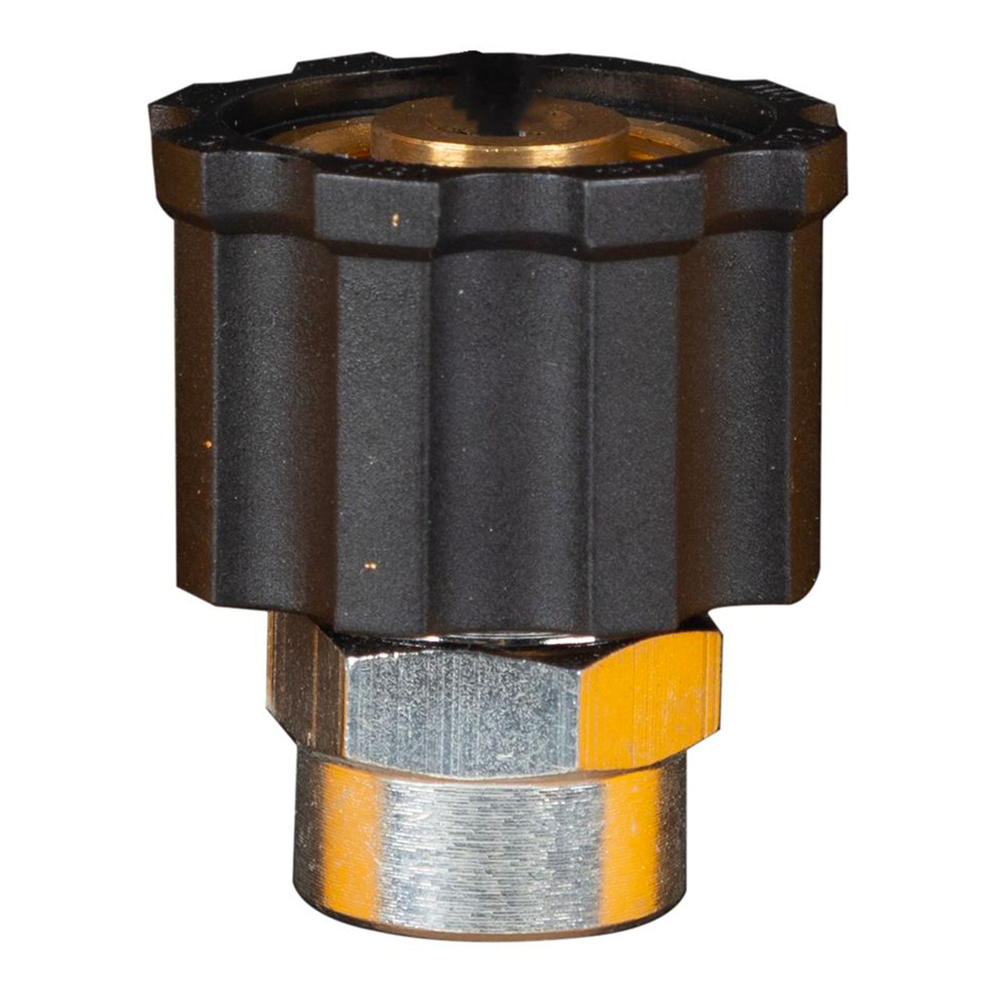 Adaptateur, FNTP x Femelle, M22, gris/noir, 3/8"