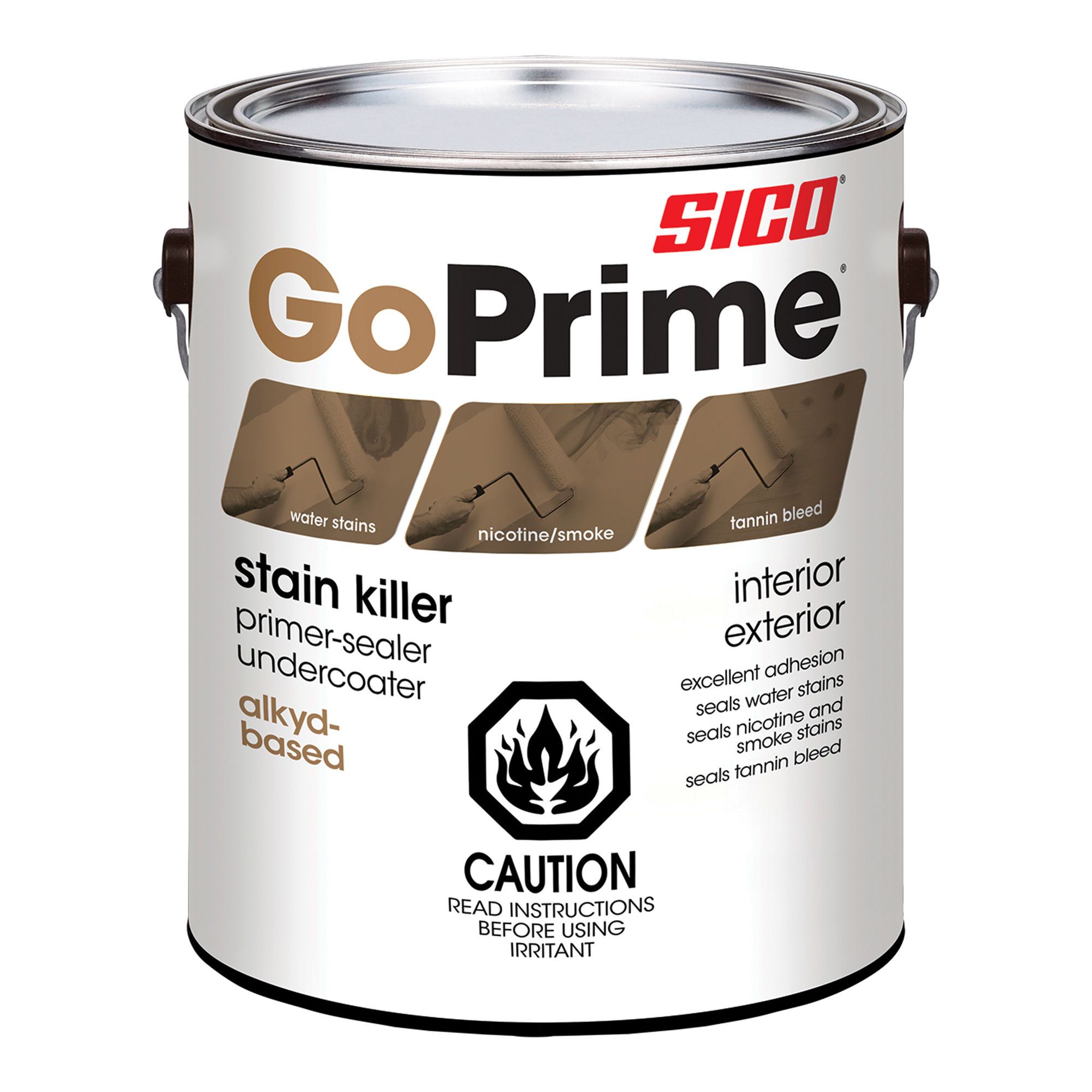 プ*ン様 killer prime KG-PRIME(Oil Painted R Stain Killer – GoPrime – 200-135 – White - 3.78 l from SICO | BMR