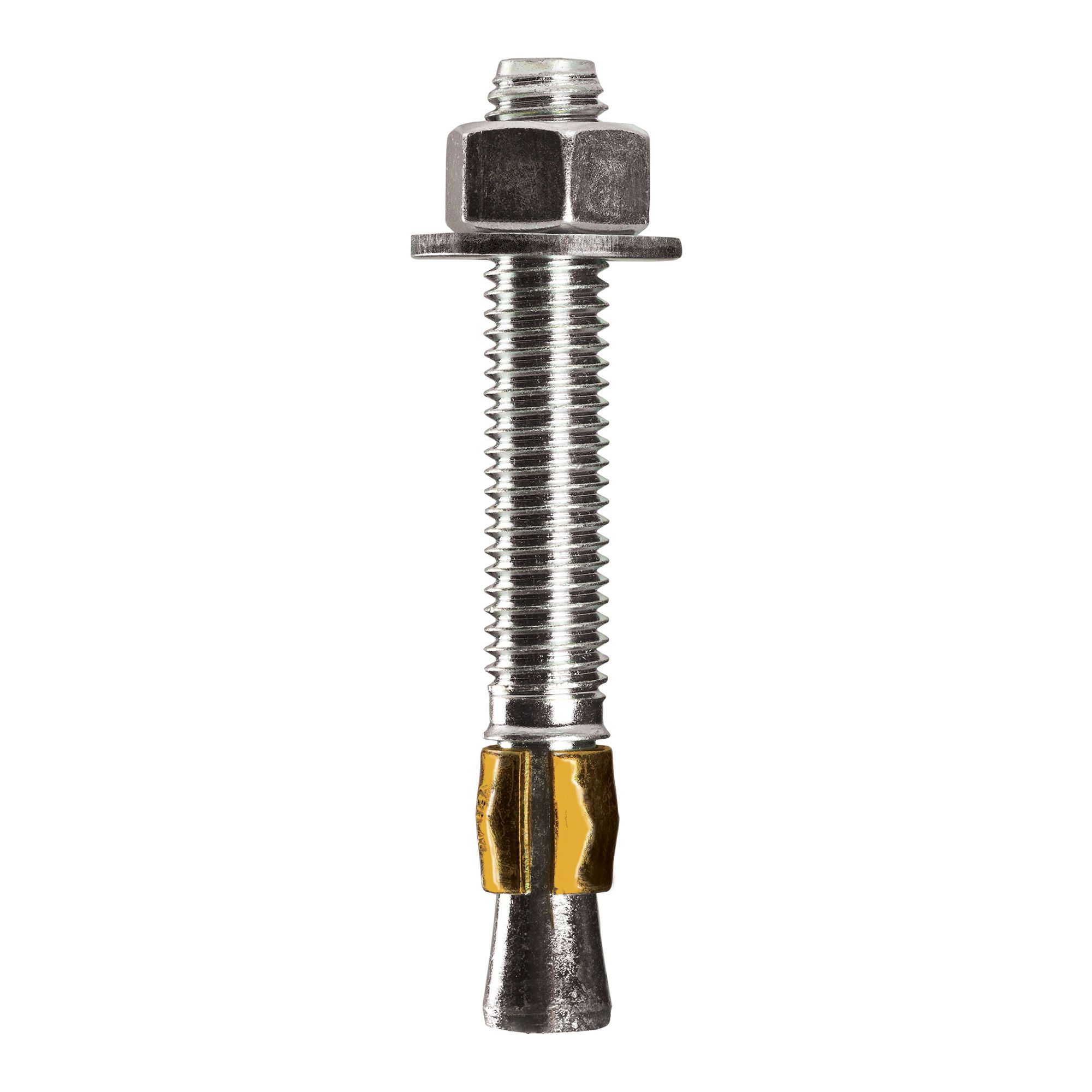 Ancrage, Parawedge, finition zinc, 1/2" x 8 1/2", 25/pqt