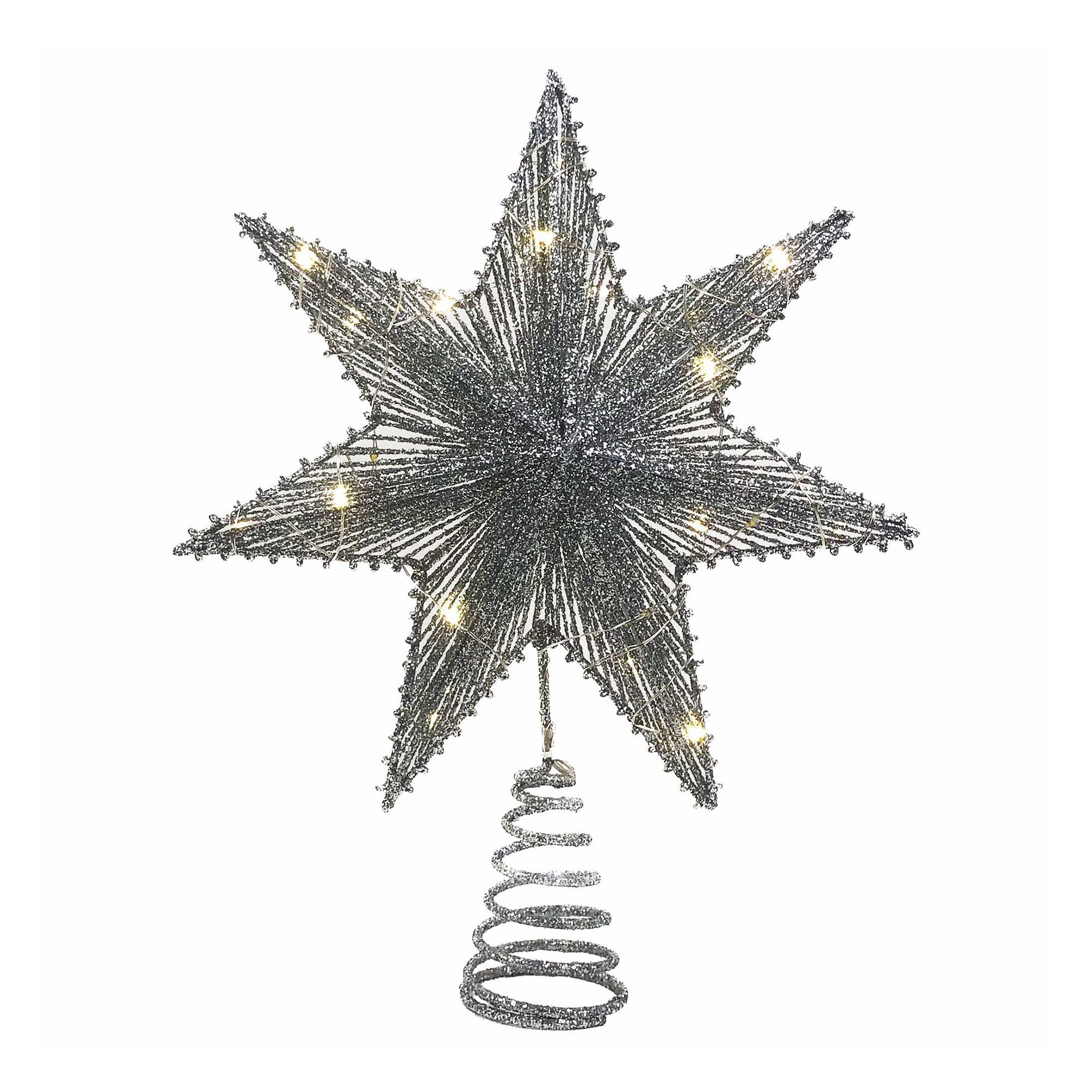Étoile de cime d’arbre, DEL, 9,5"